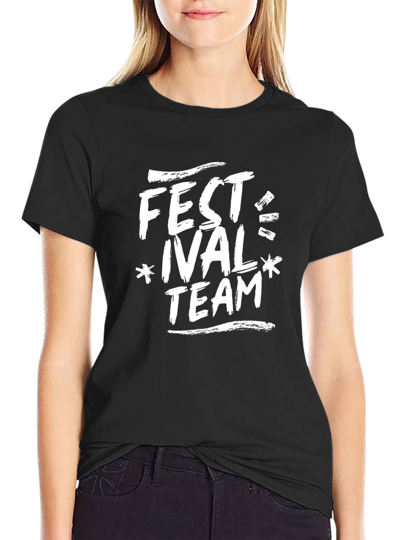 Festival Team Black T-Shirt
