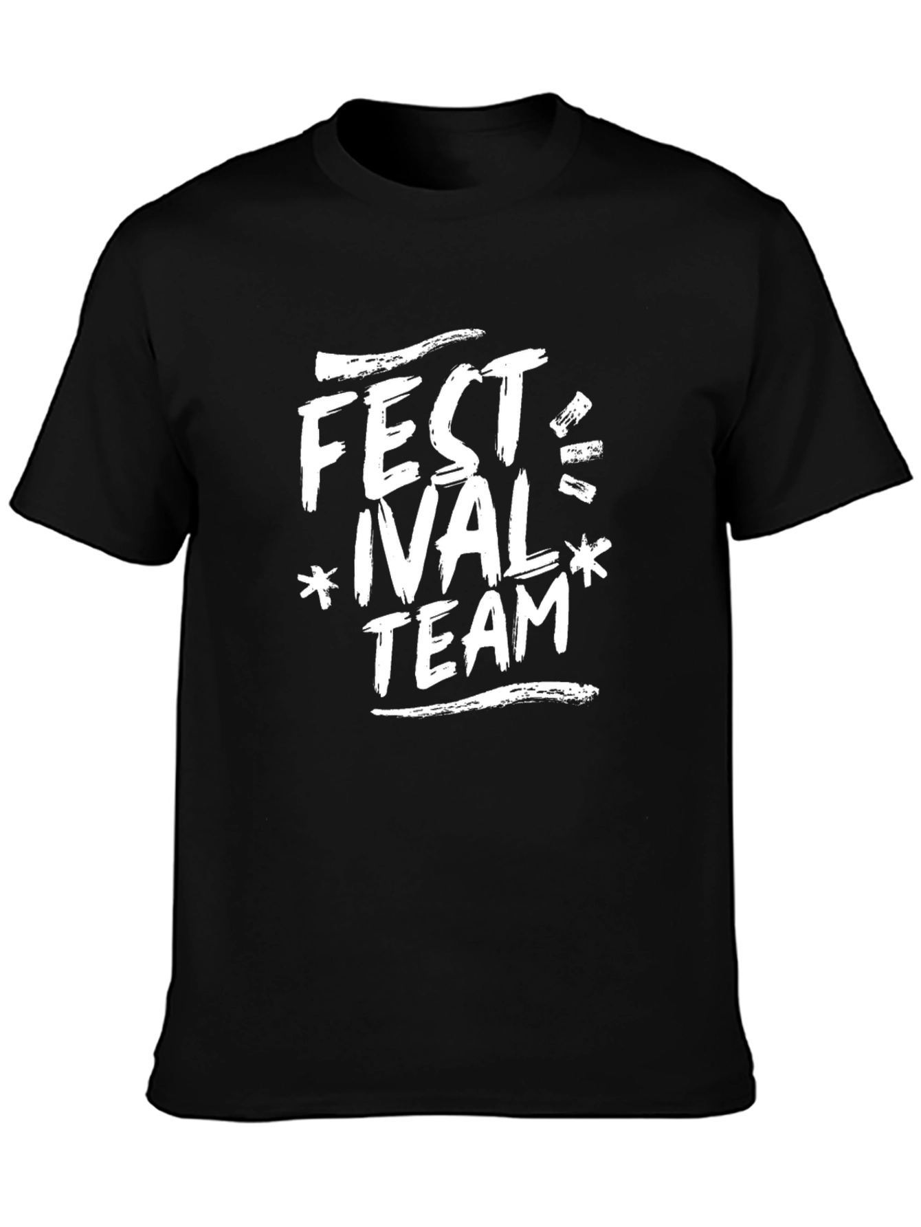 Festival Team Black T-Shirt