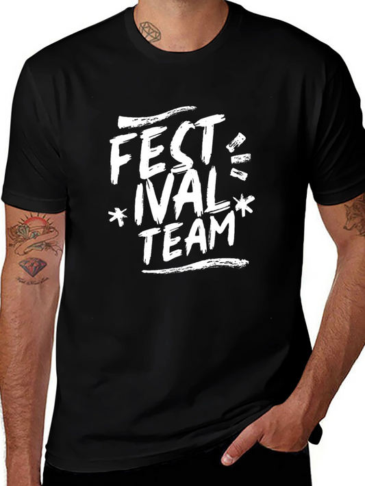 Festival Team Black T-Shirt