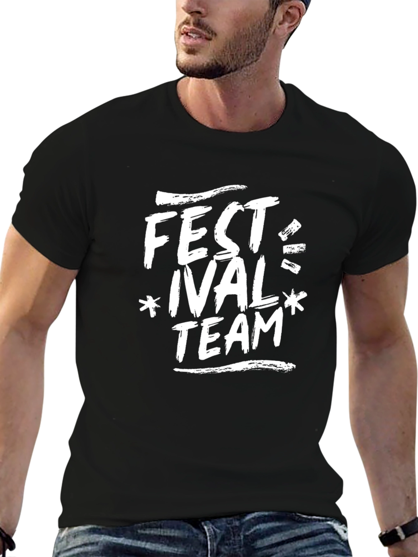 Festival Team Black T-Shirt
