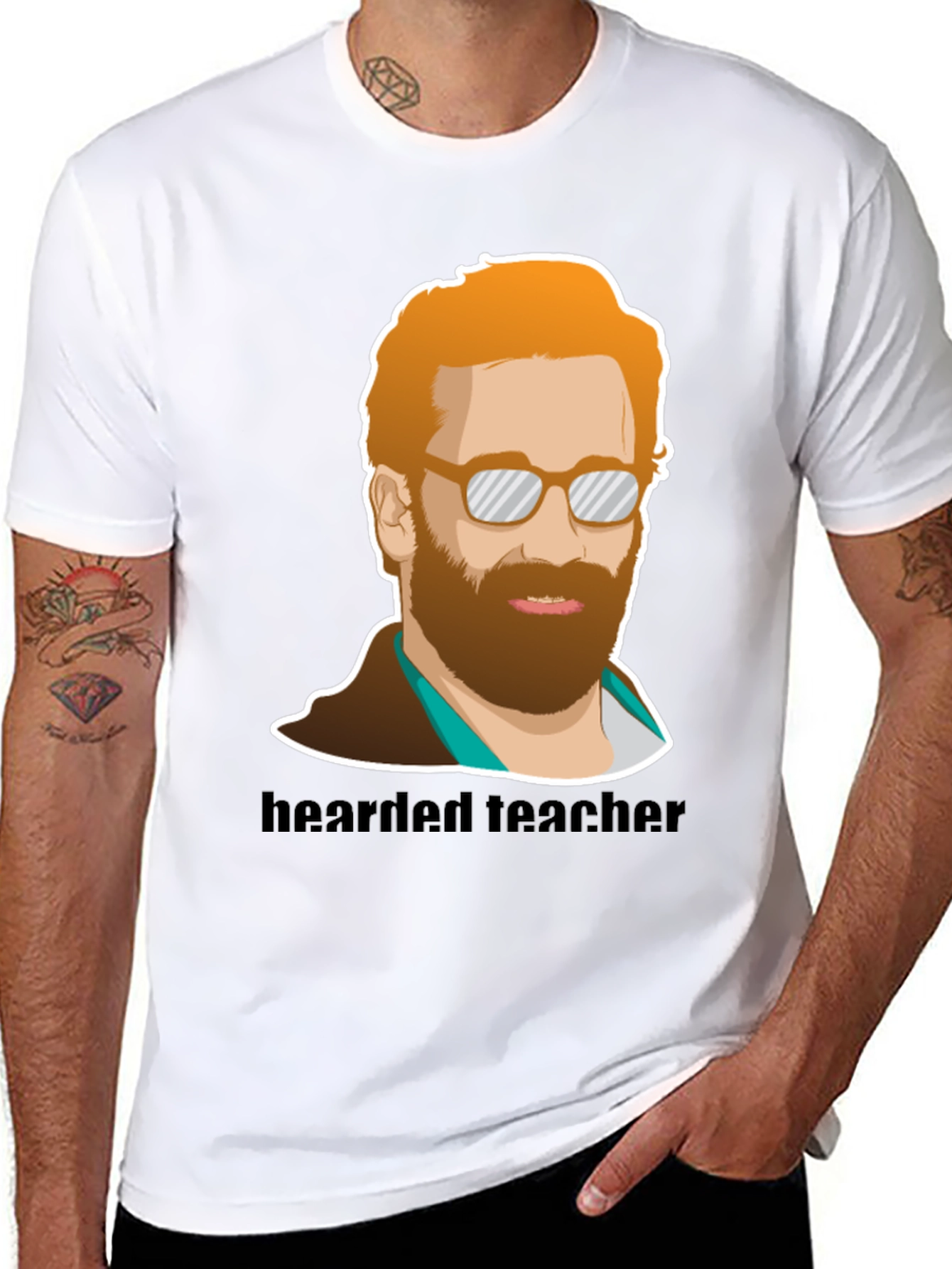 Bearded Teacher T-Shirt