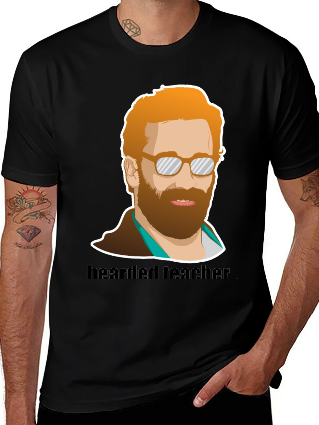 Bearded Teacher T-Shirt