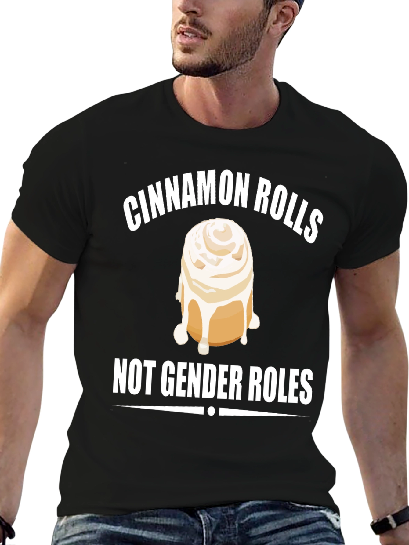 Cinnamon Rolls Not Gender Roles T-Shirt