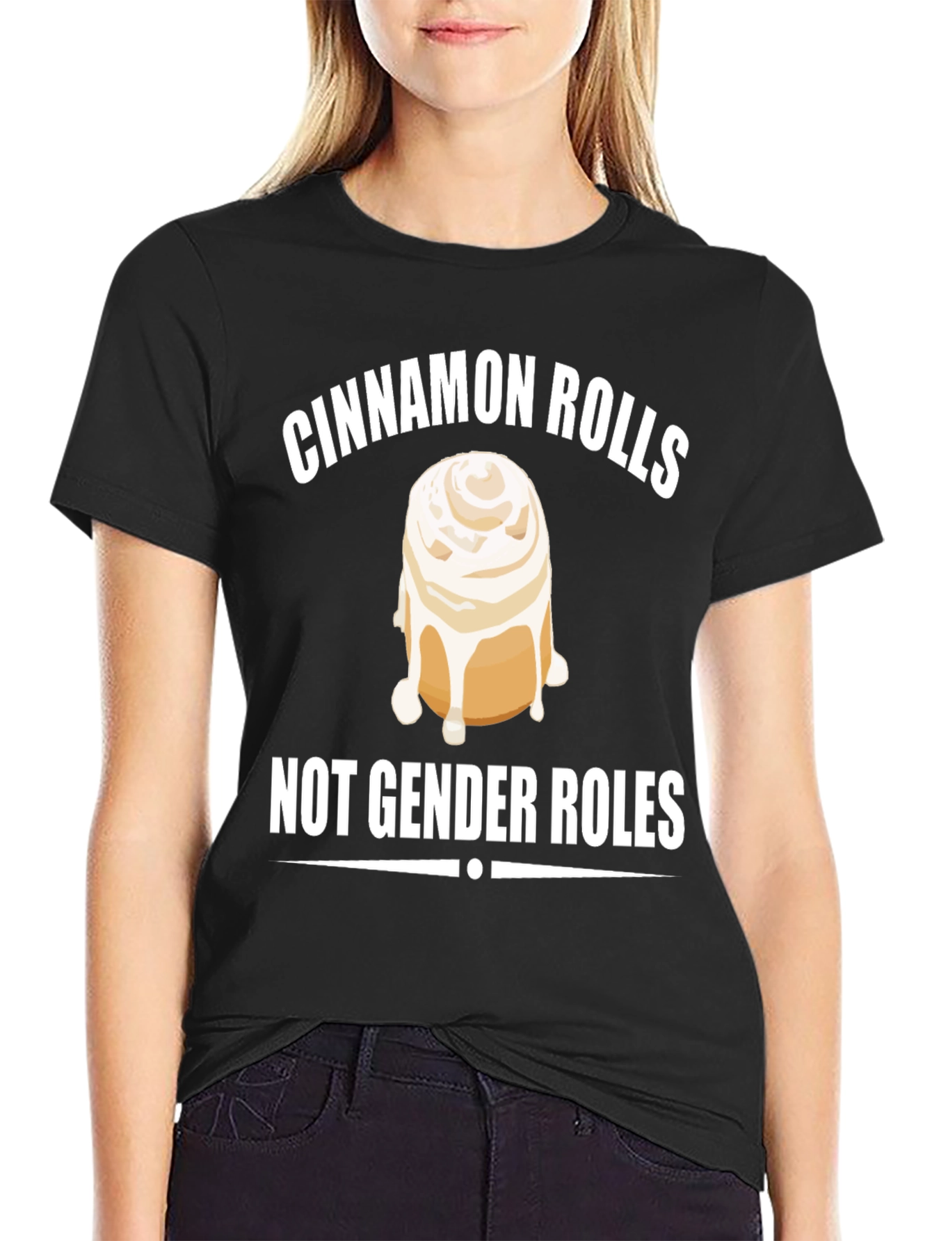 Cinnamon Rolls Not Gender Roles T-Shirt