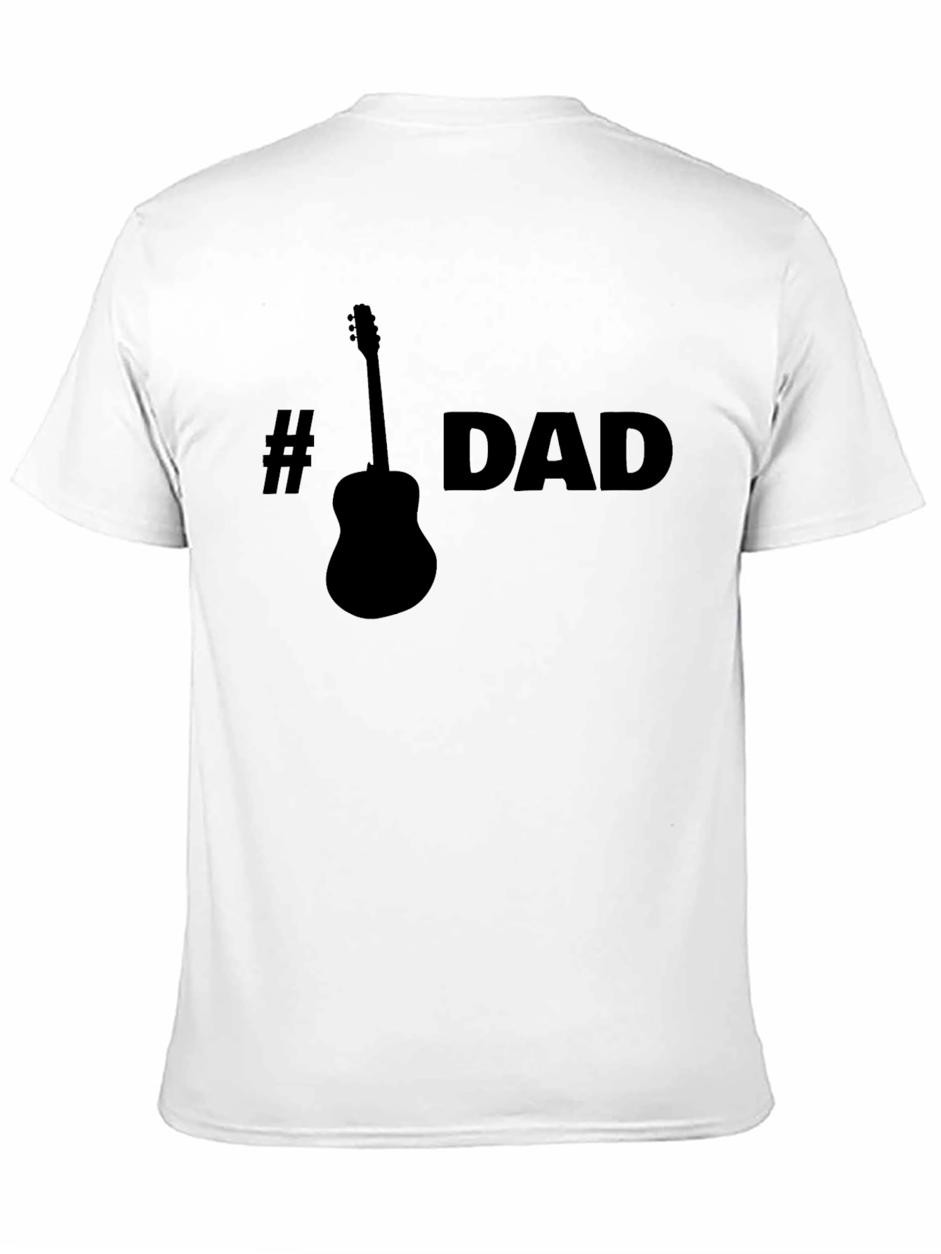 #Guitar Dad Graphic T-Shirt - Fathers Day Gift