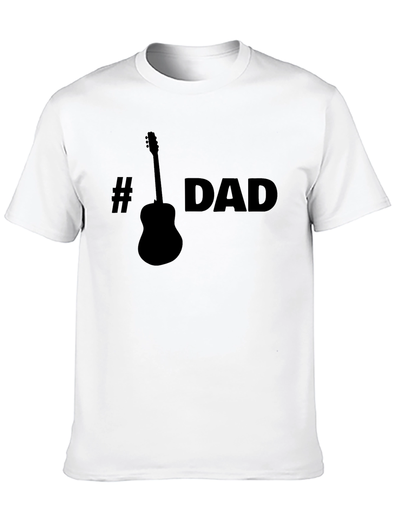 #Guitar Dad Graphic T-Shirt - Fathers Day Gift