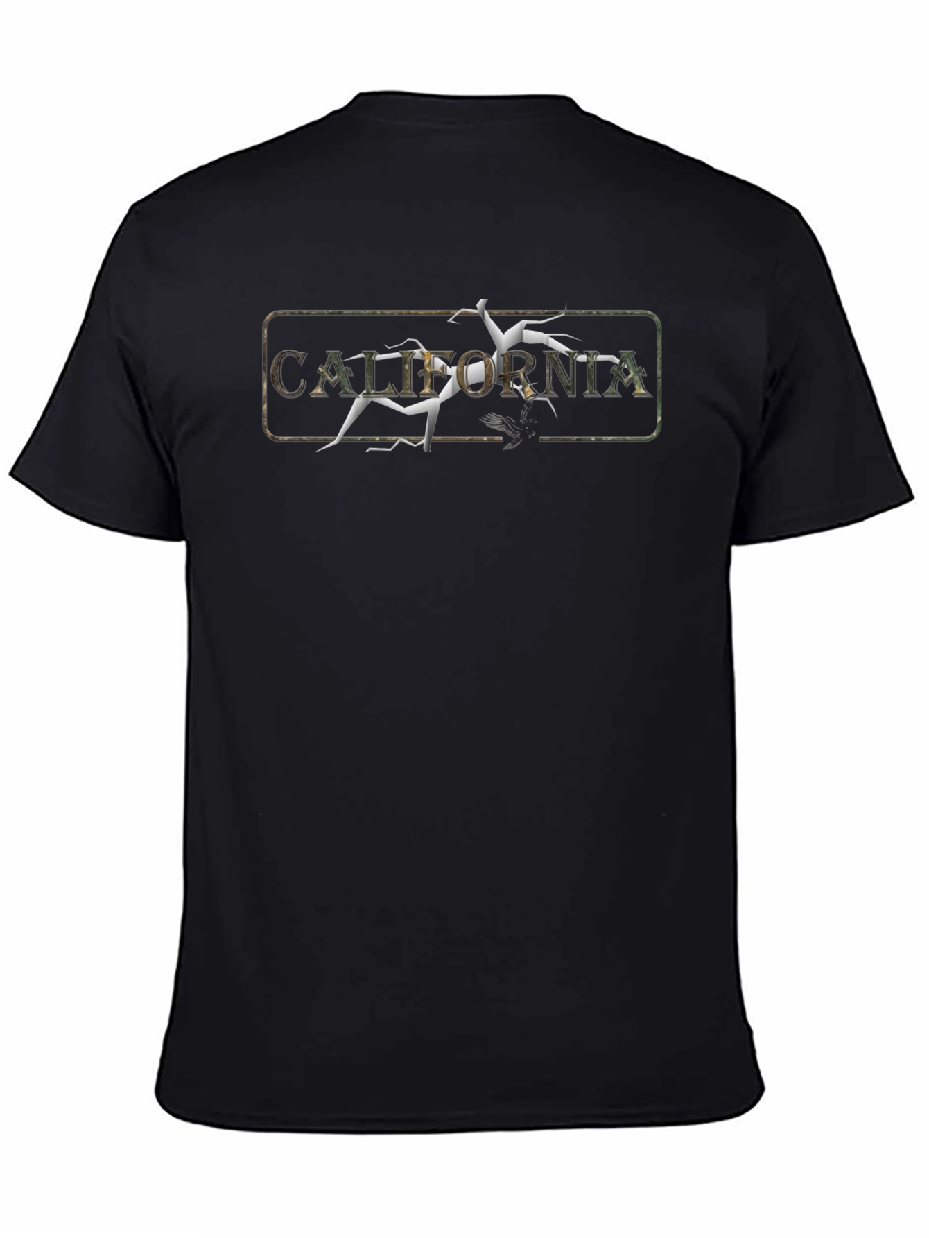California Cracked Graphic T-Shirt