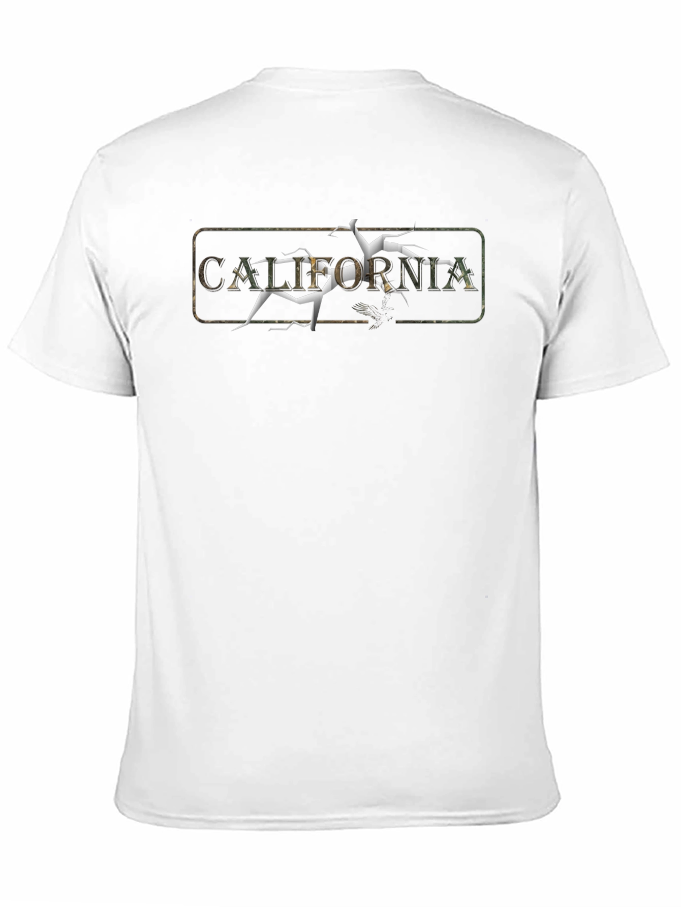 California Cracked Graphic T-Shirt