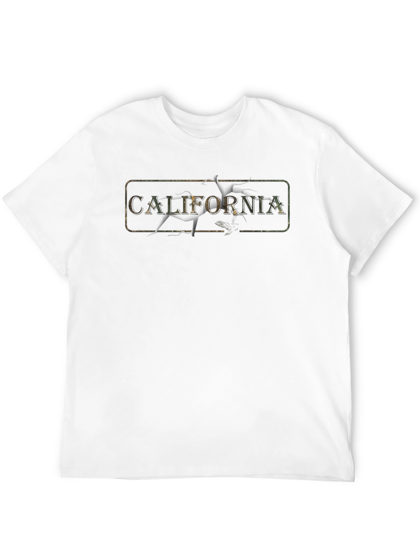 California Cracked Graphic T-Shirt