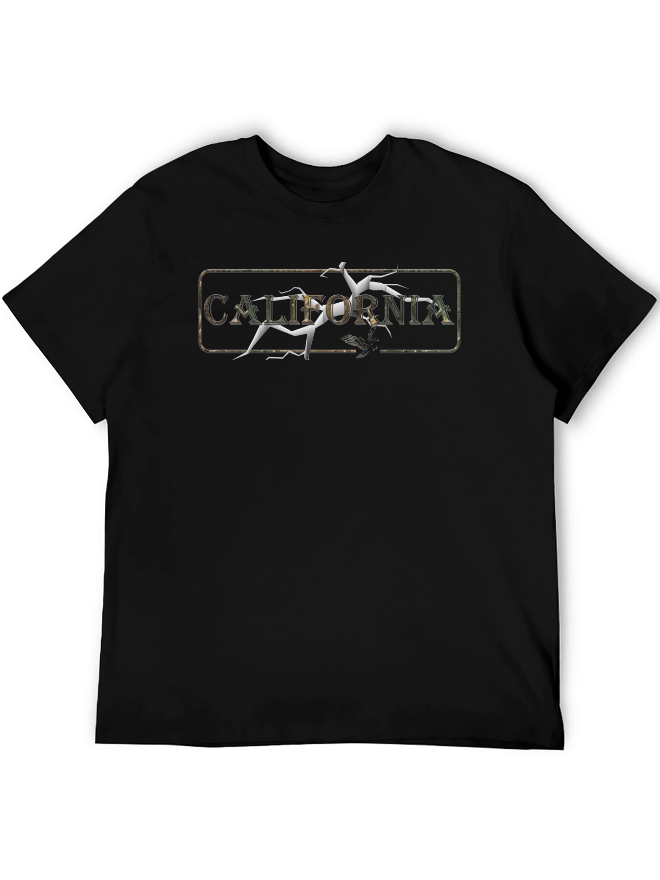 California Cracked Graphic T-Shirt