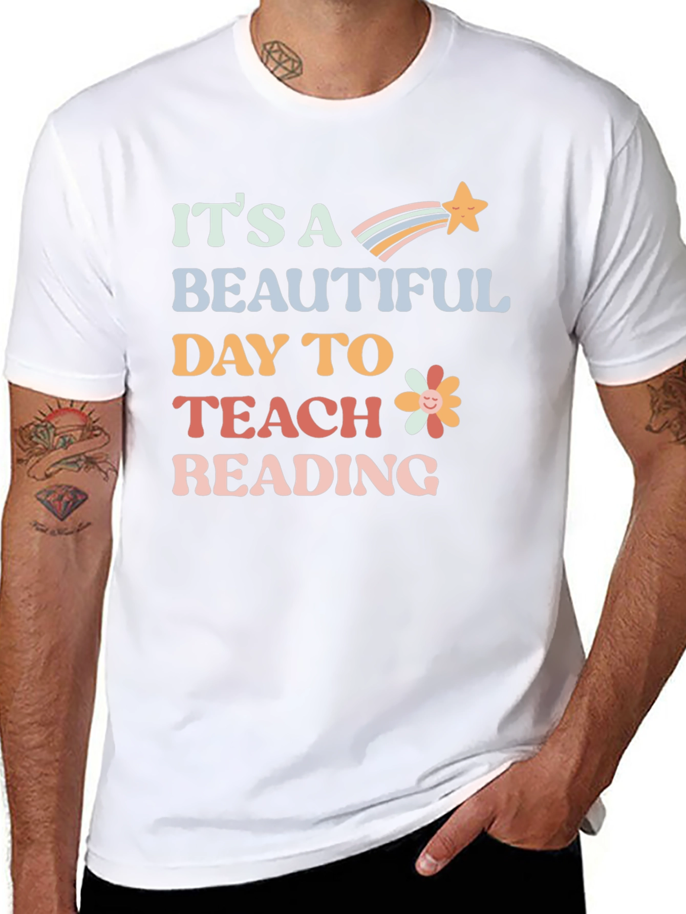 Its a Beautiful Day to Teach Reading T-Shirt
