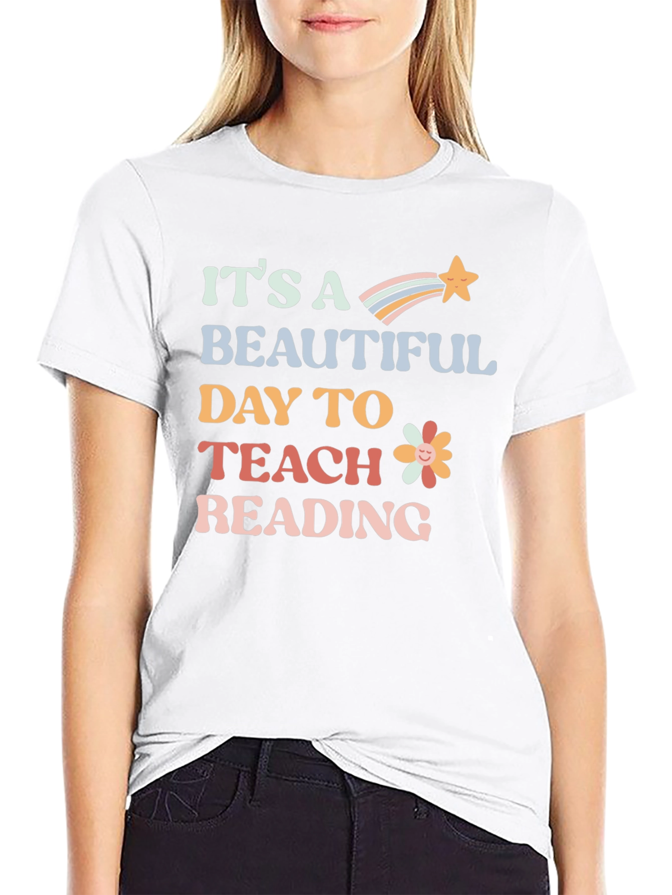 Its a Beautiful Day to Teach Reading T-Shirt