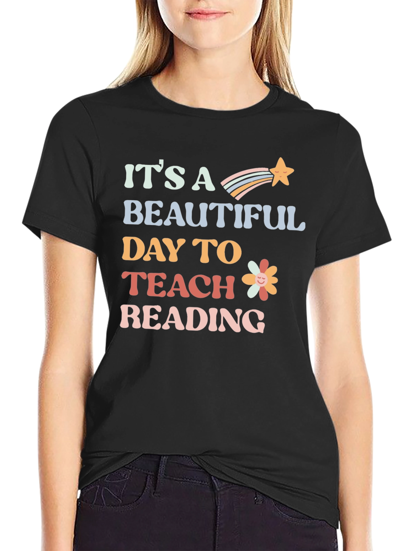 Its a Beautiful Day to Teach Reading T-Shirt