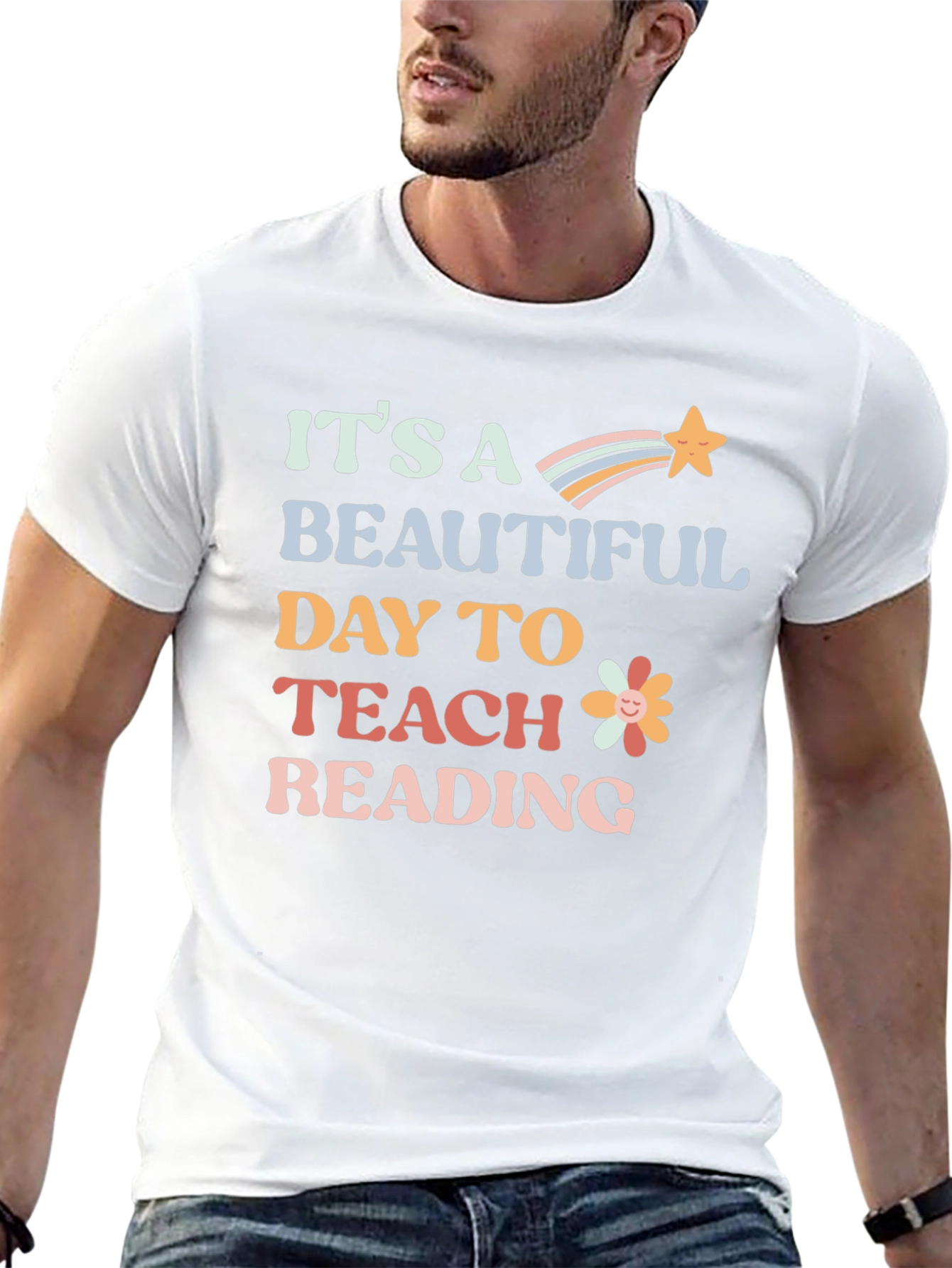 Its a Beautiful Day to Teach Reading T-Shirt