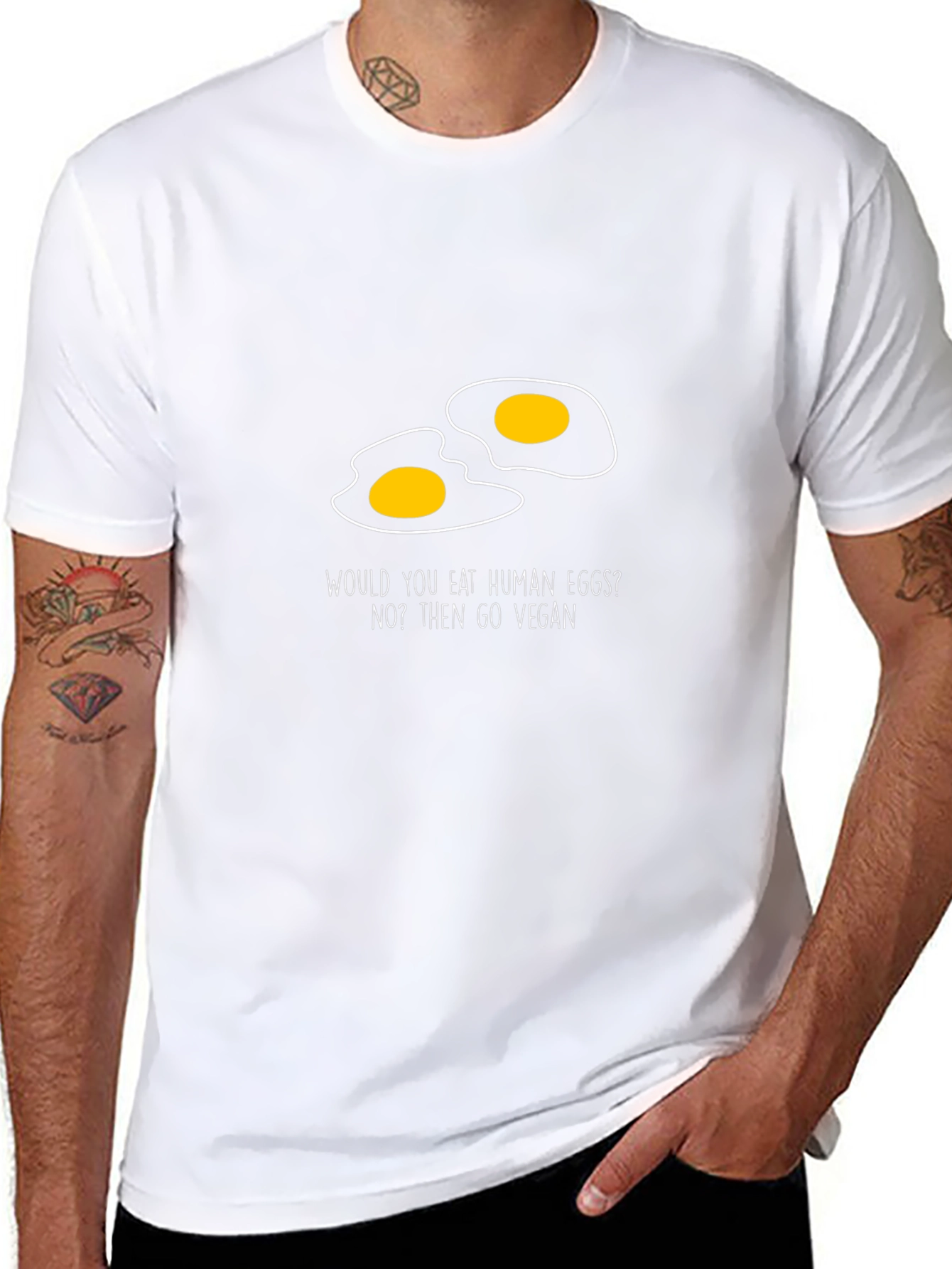 Vegan Egg Humor T-Shirt