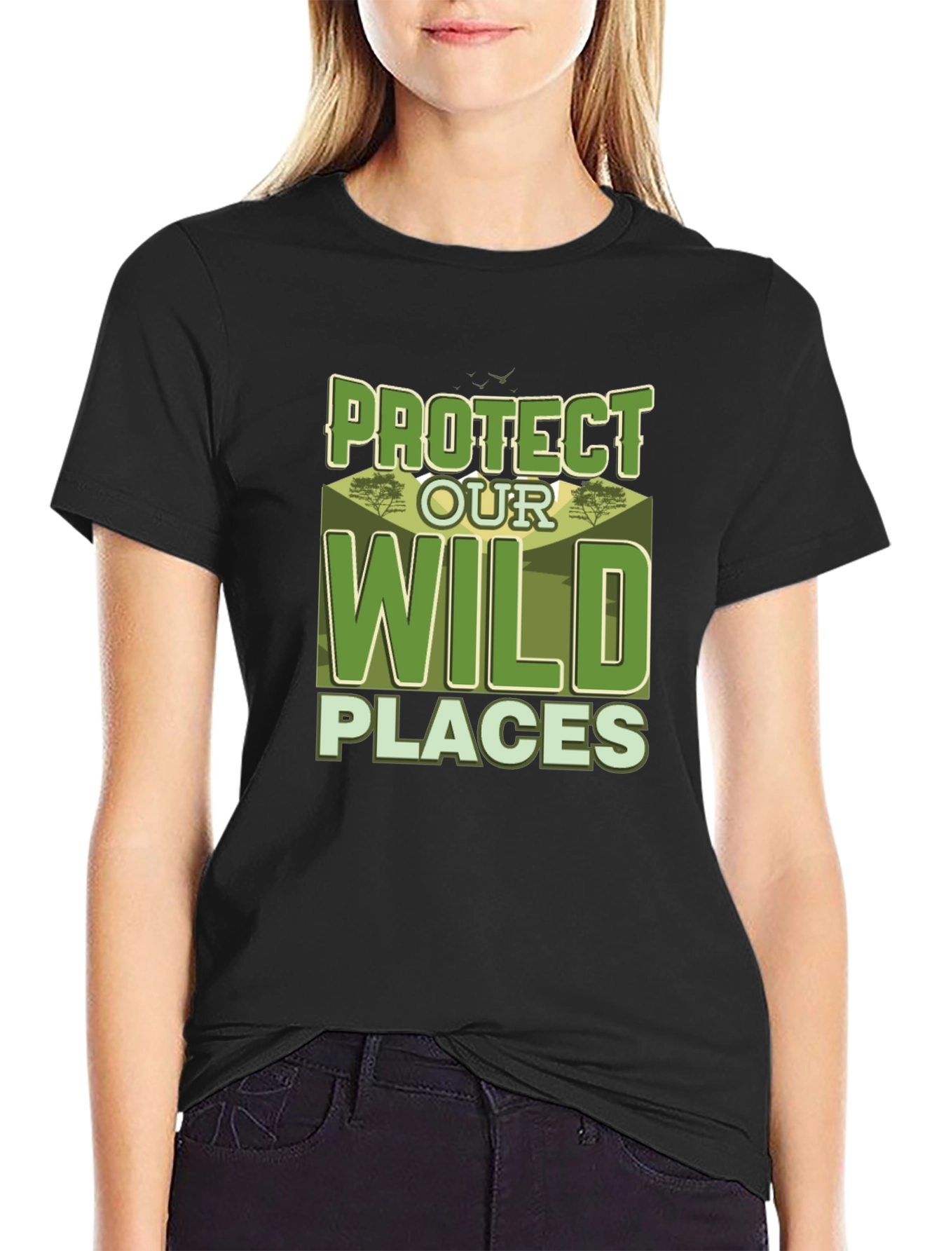 Protect Our Wild Places Graphic T-Shirt