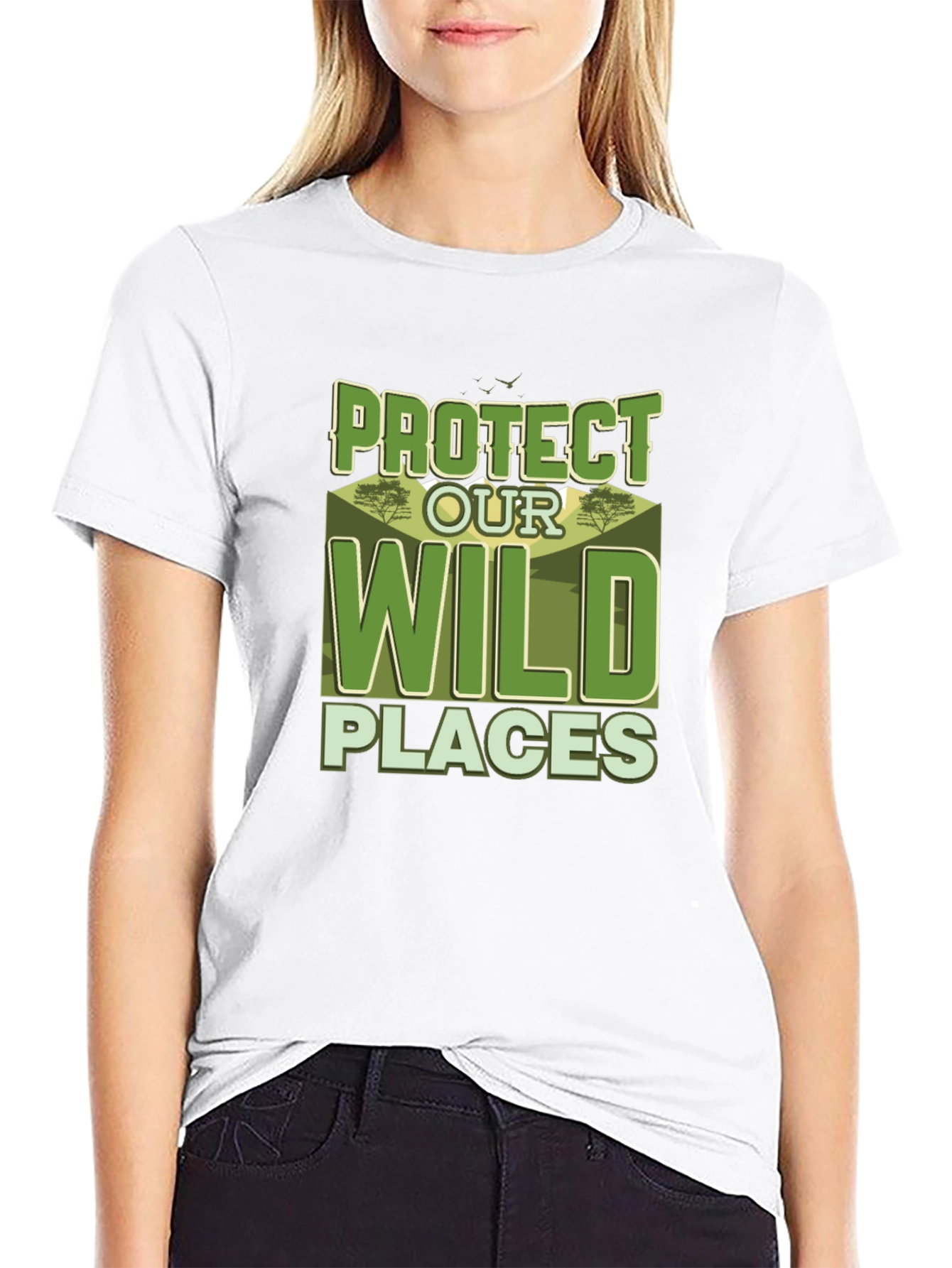 Protect Our Wild Places Graphic T-Shirt