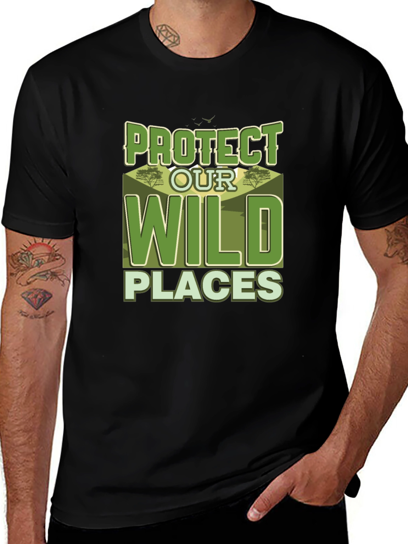 Protect Our Wild Places Graphic T-Shirt