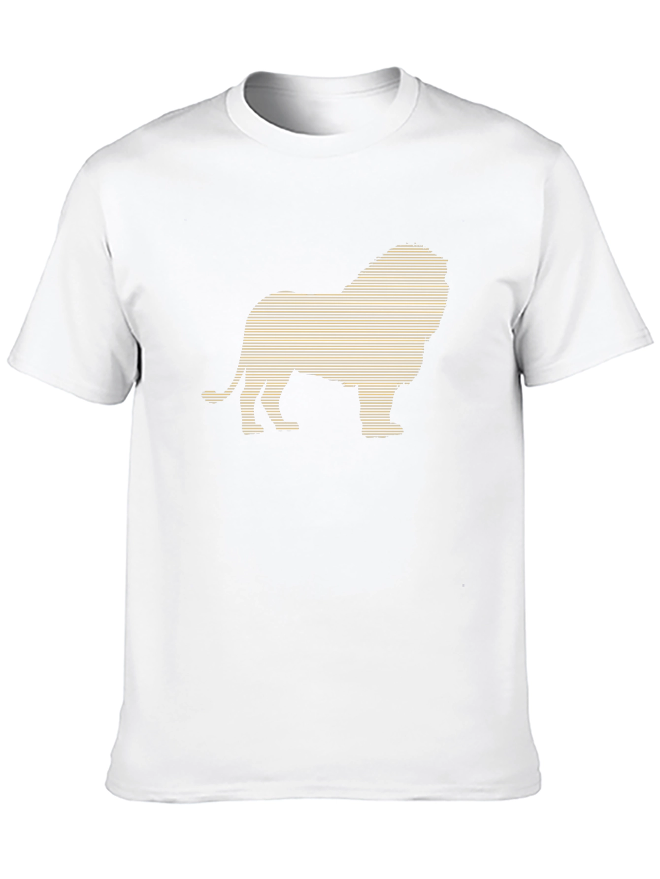 Lion Graphic Black T-Shirt