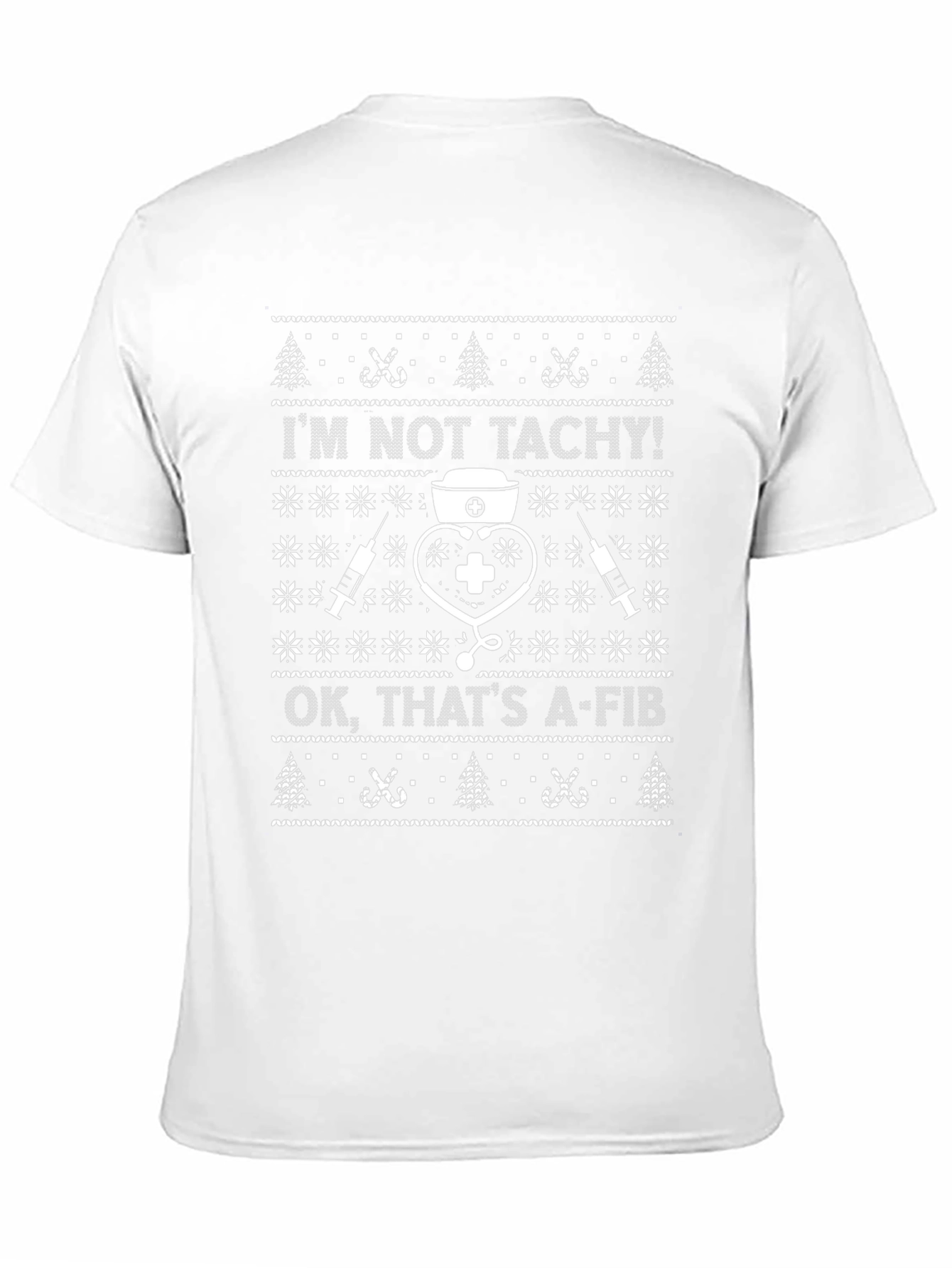 Funny Nurse Christmas Ugly Sweater T-Shirt