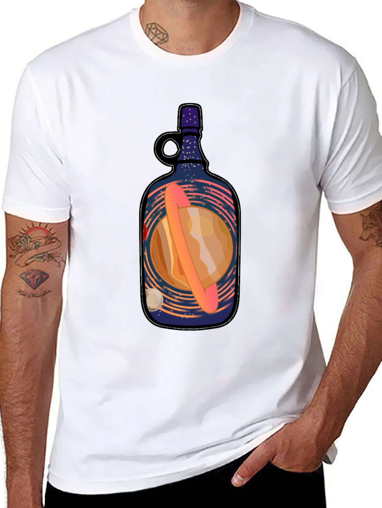 Galaxy Bottle Graphic Tee