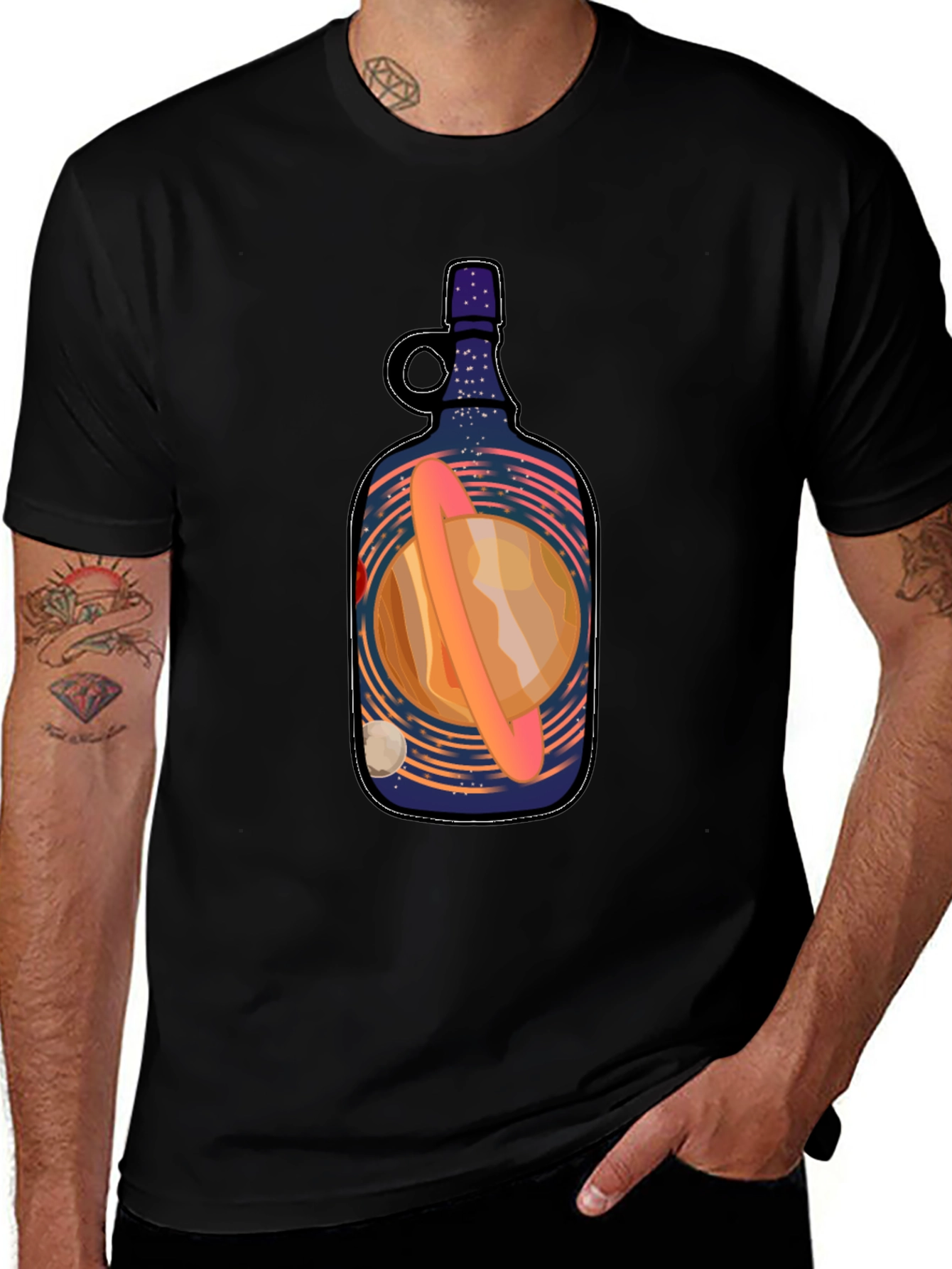 Galaxy Bottle Graphic Tee