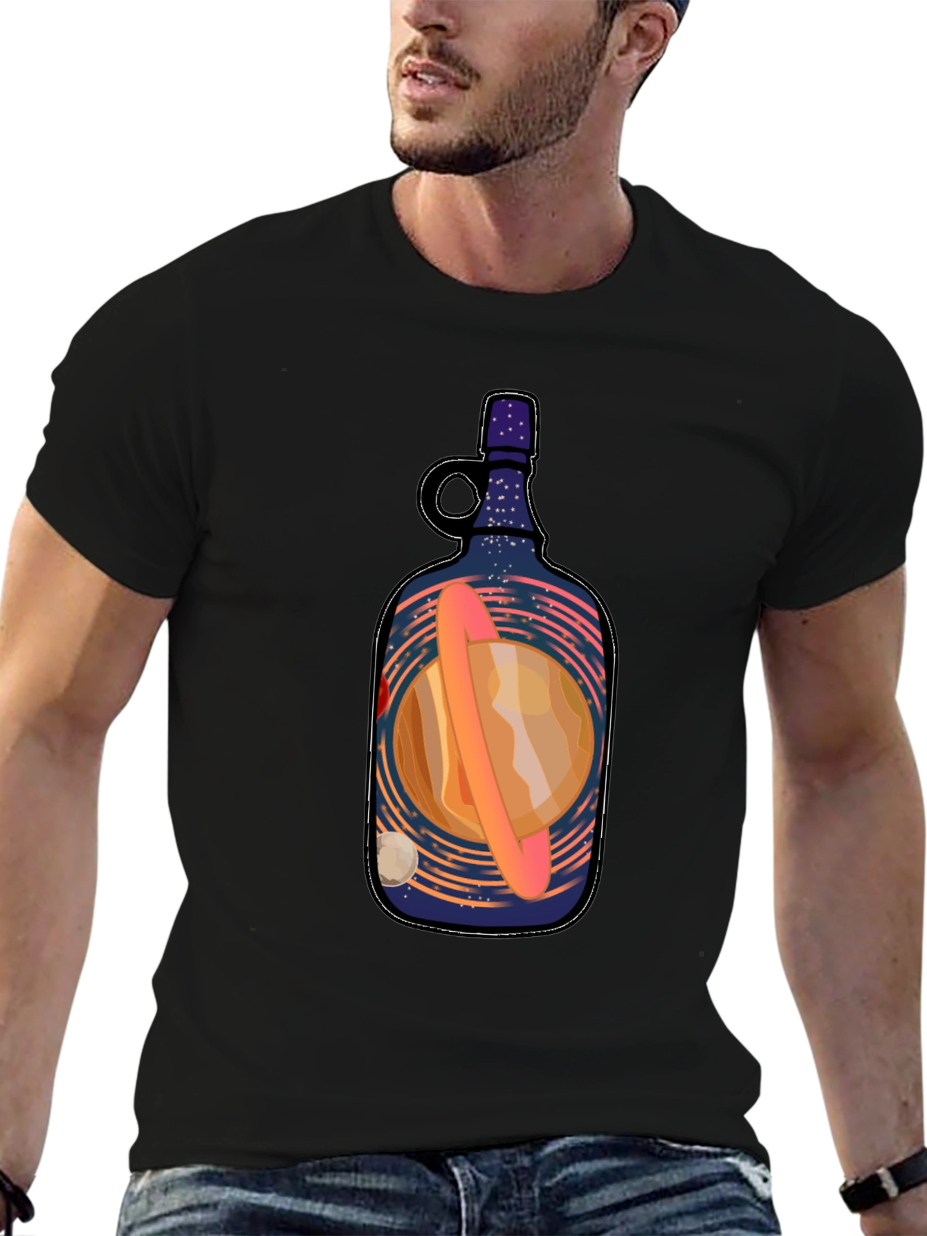 Galaxy Bottle Graphic Tee