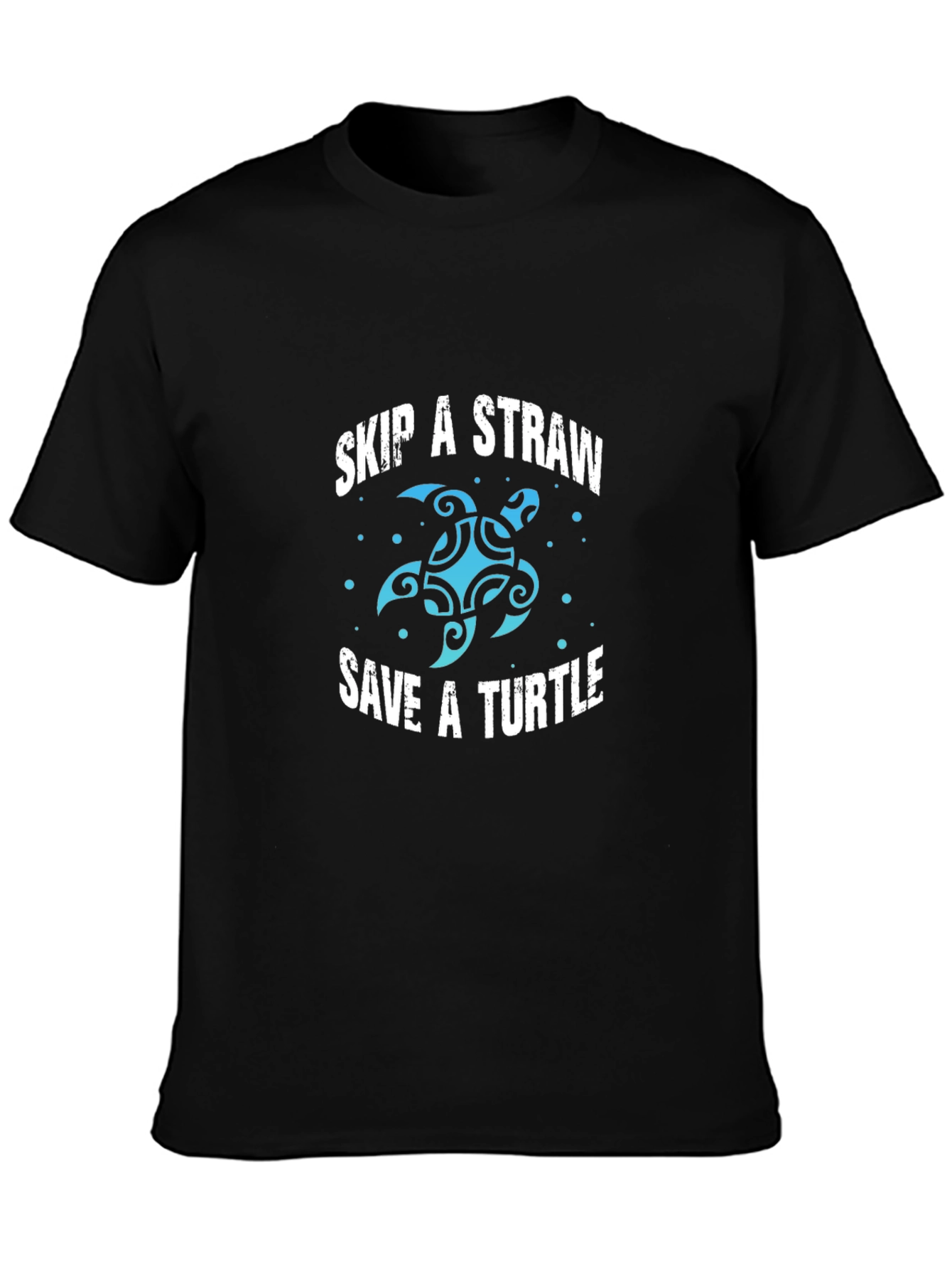 Skip A Straw Save A Turtle Graphic Tee