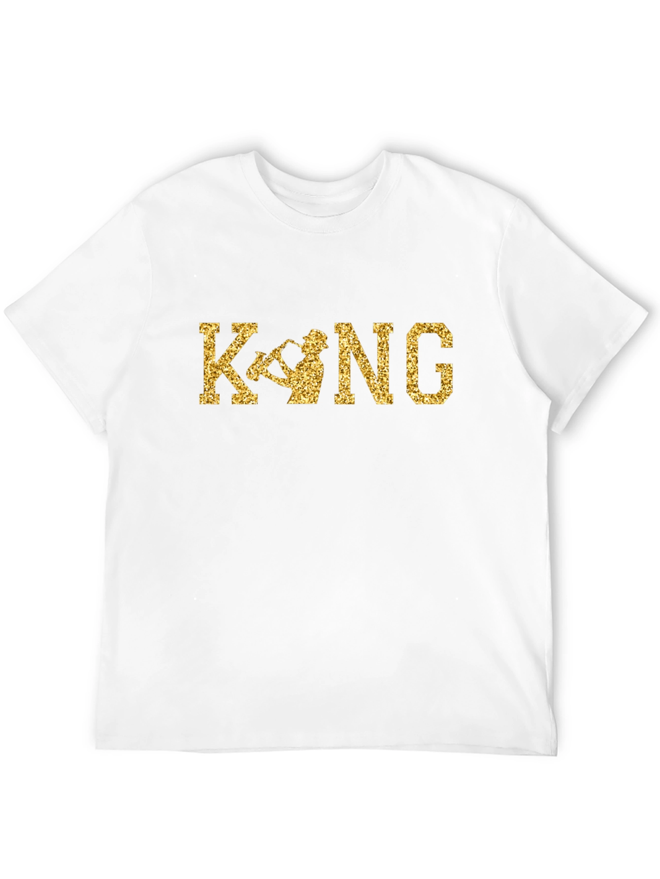King Saxophone Black T-Shirt