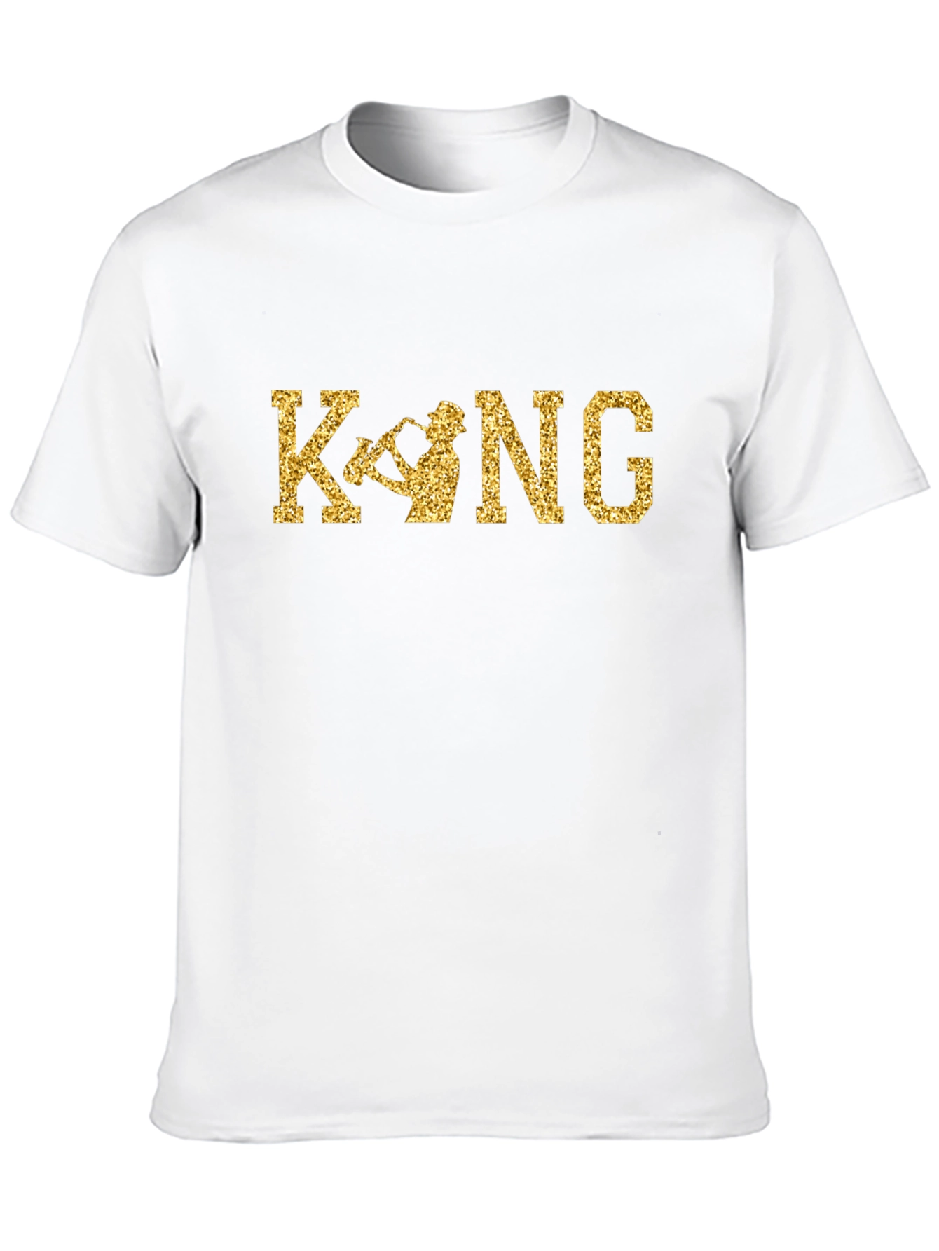 King Saxophone Black T-Shirt