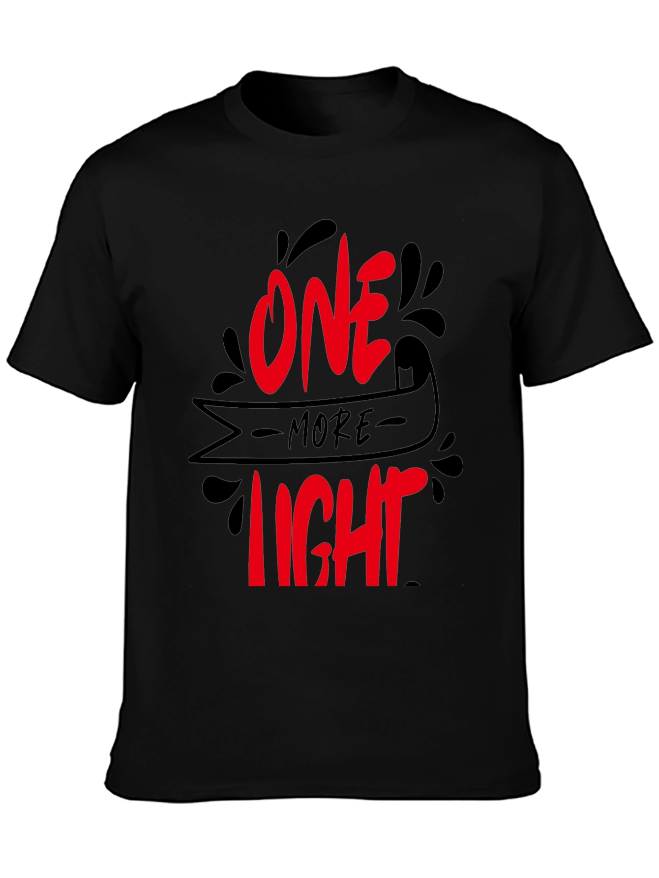One More Light Graphic Tee - Black