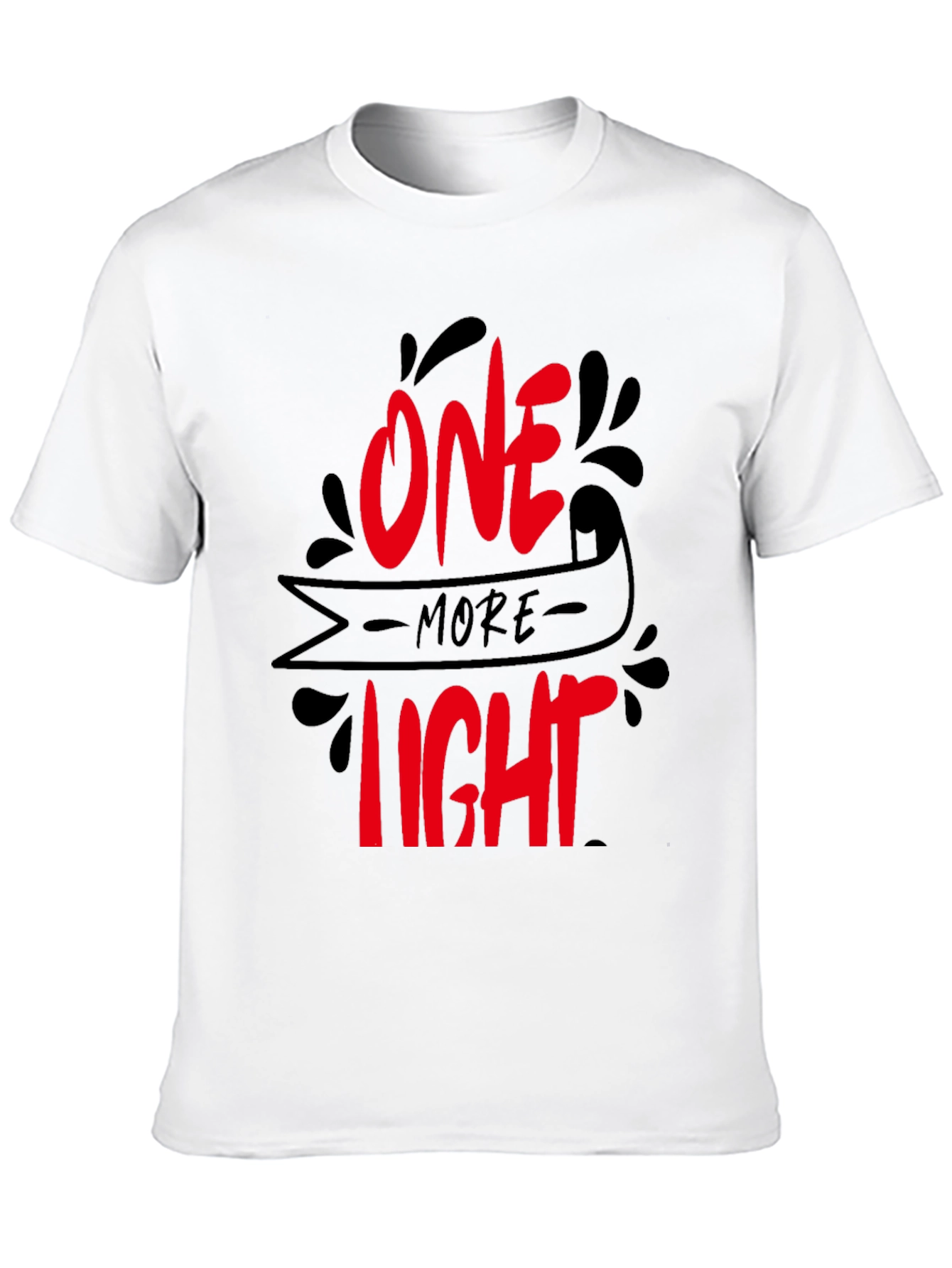 One More Light Graphic Tee - Black