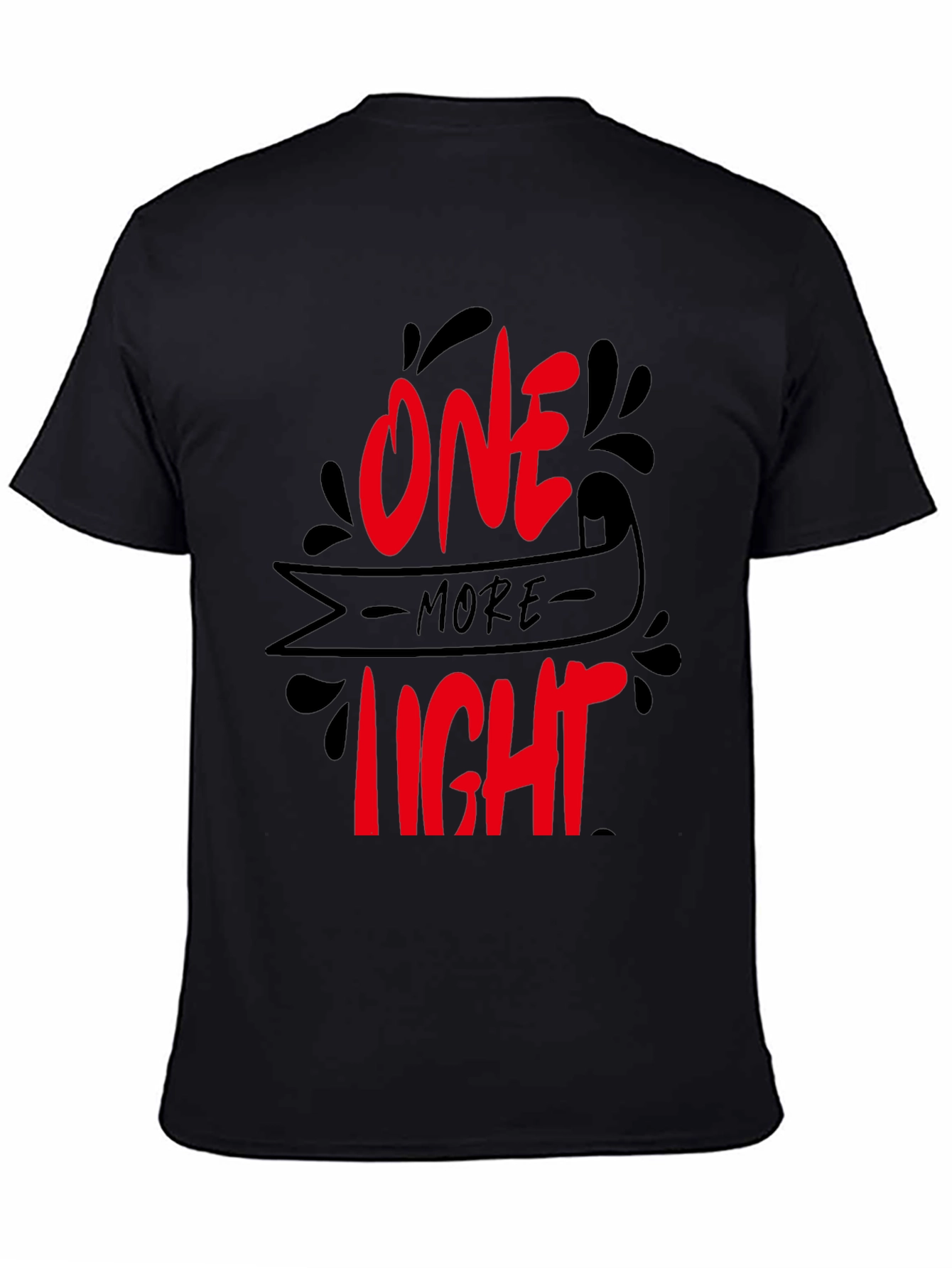 One More Light Graphic Tee - Black