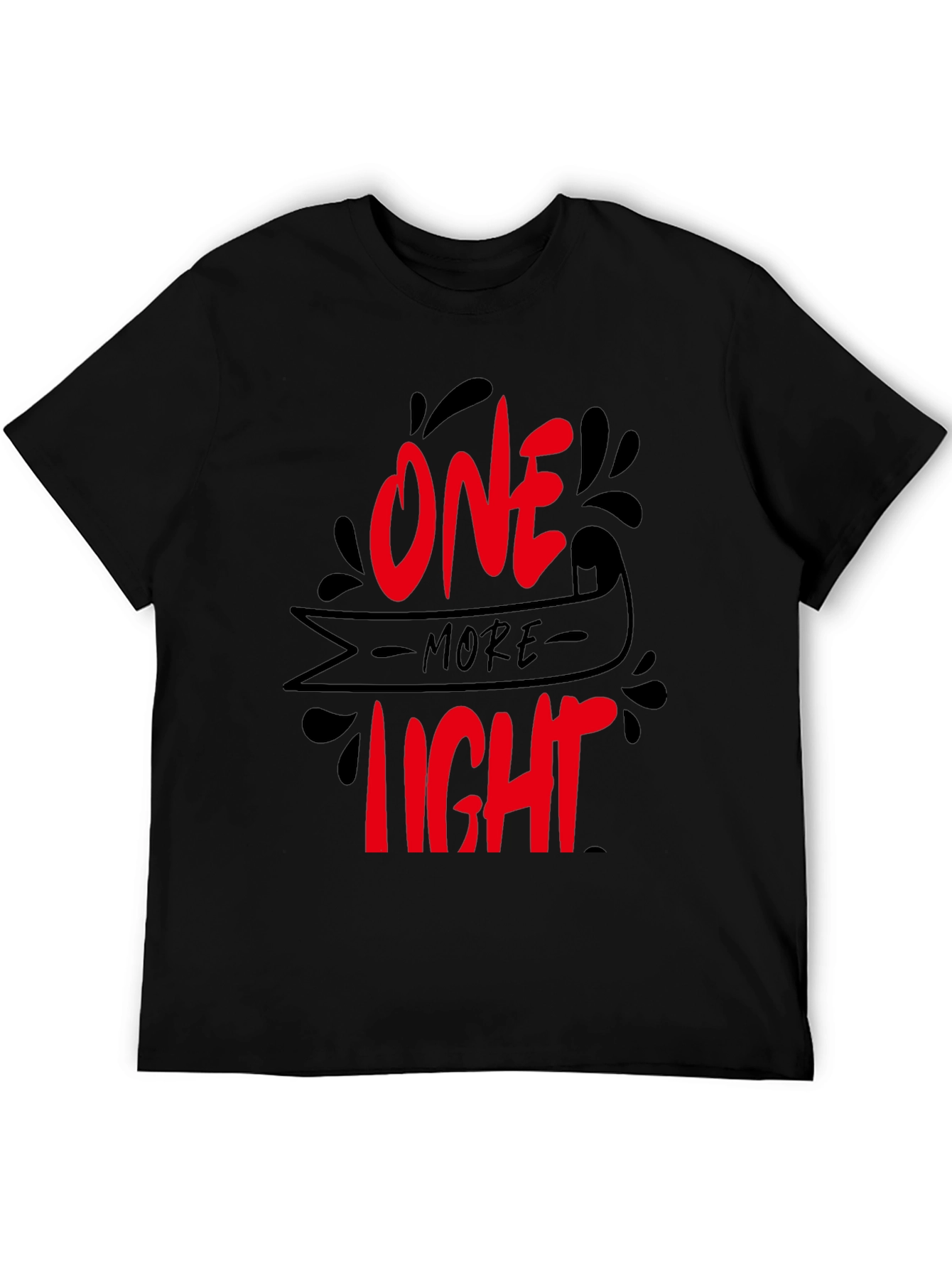 One More Light Graphic Tee - Black