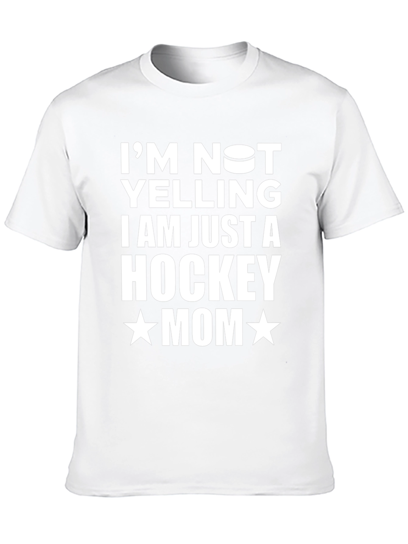 Hockey Mom Graphic Tee - Black
