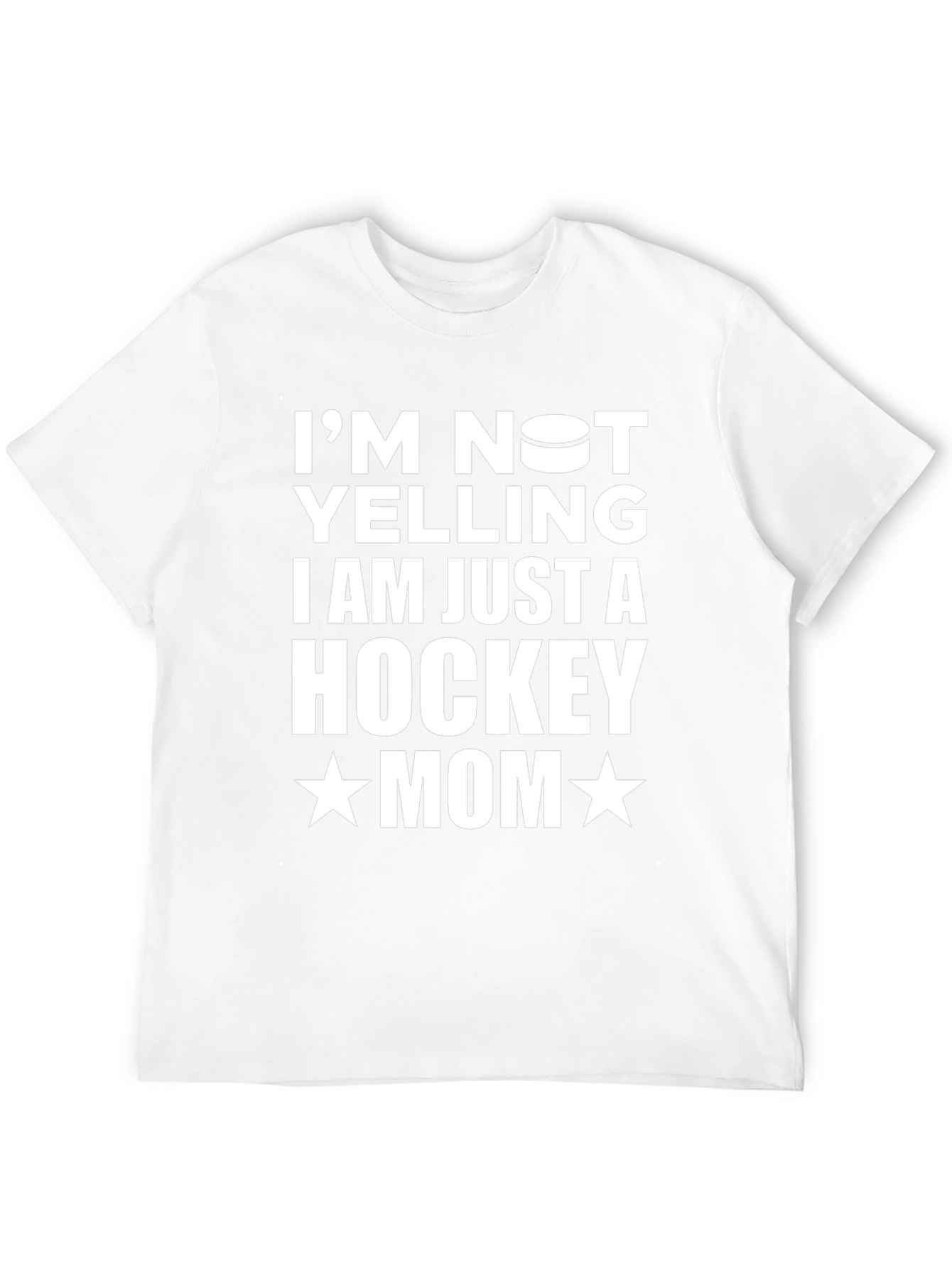 Hockey Mom Graphic Tee - Black