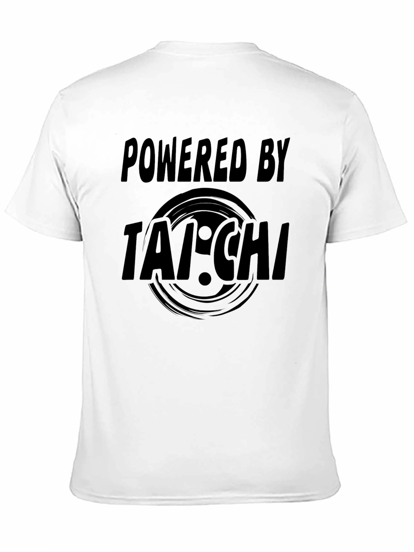 Powered by Tai Chi Graphic Tee - Black