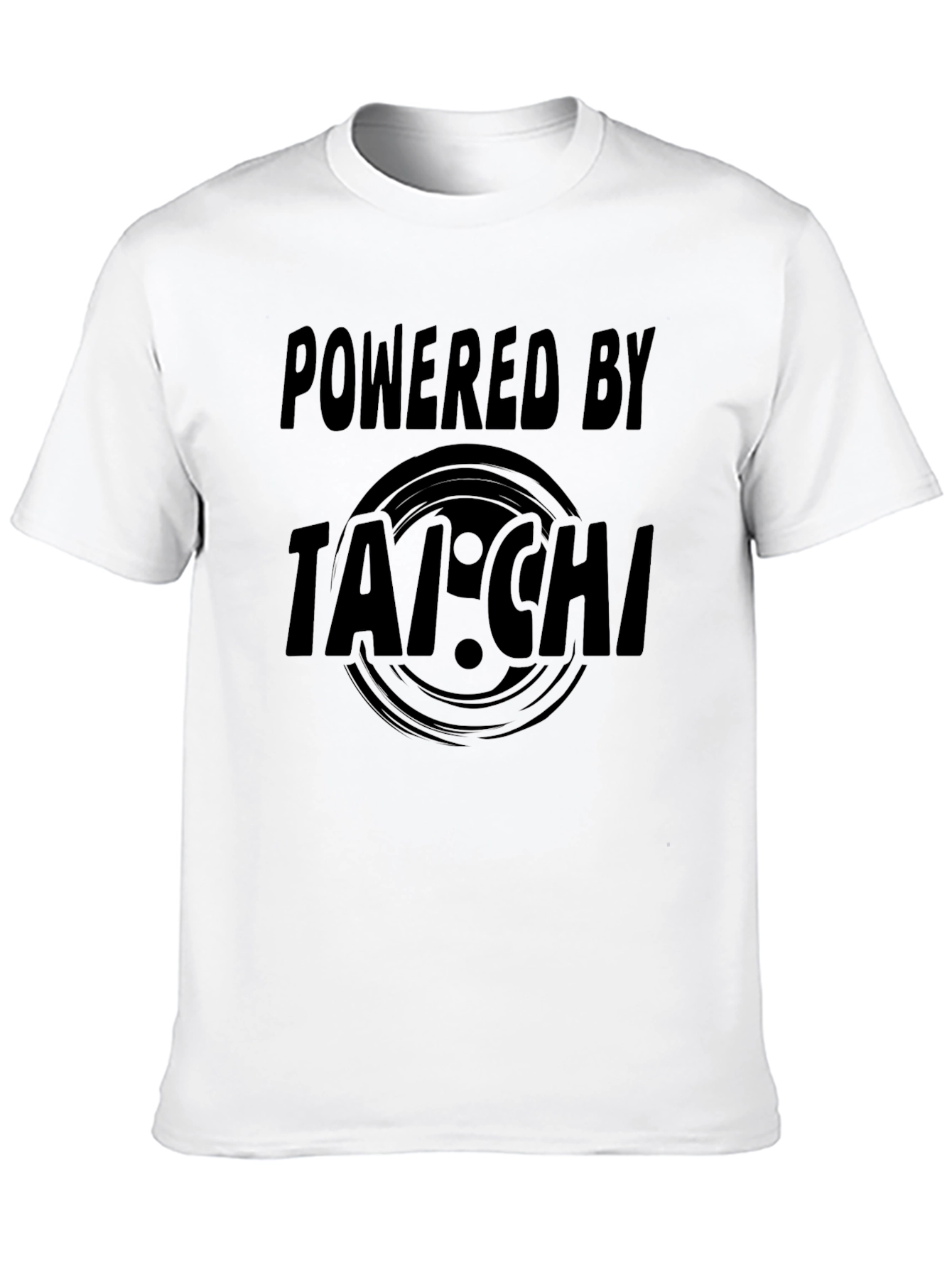 Powered by Tai Chi Graphic Tee - Black