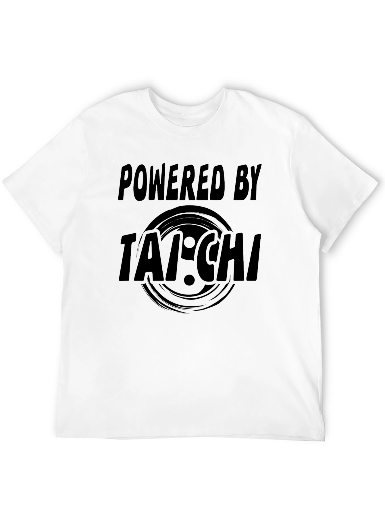 Powered by Tai Chi Graphic Tee - Black