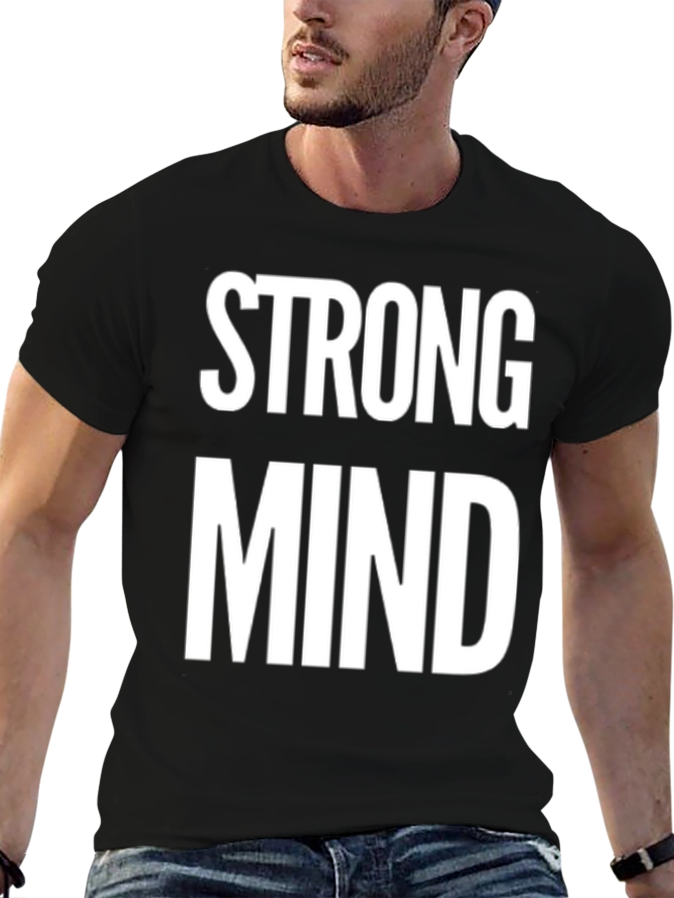 Strong Mind T-Shirt - Motivational Tee