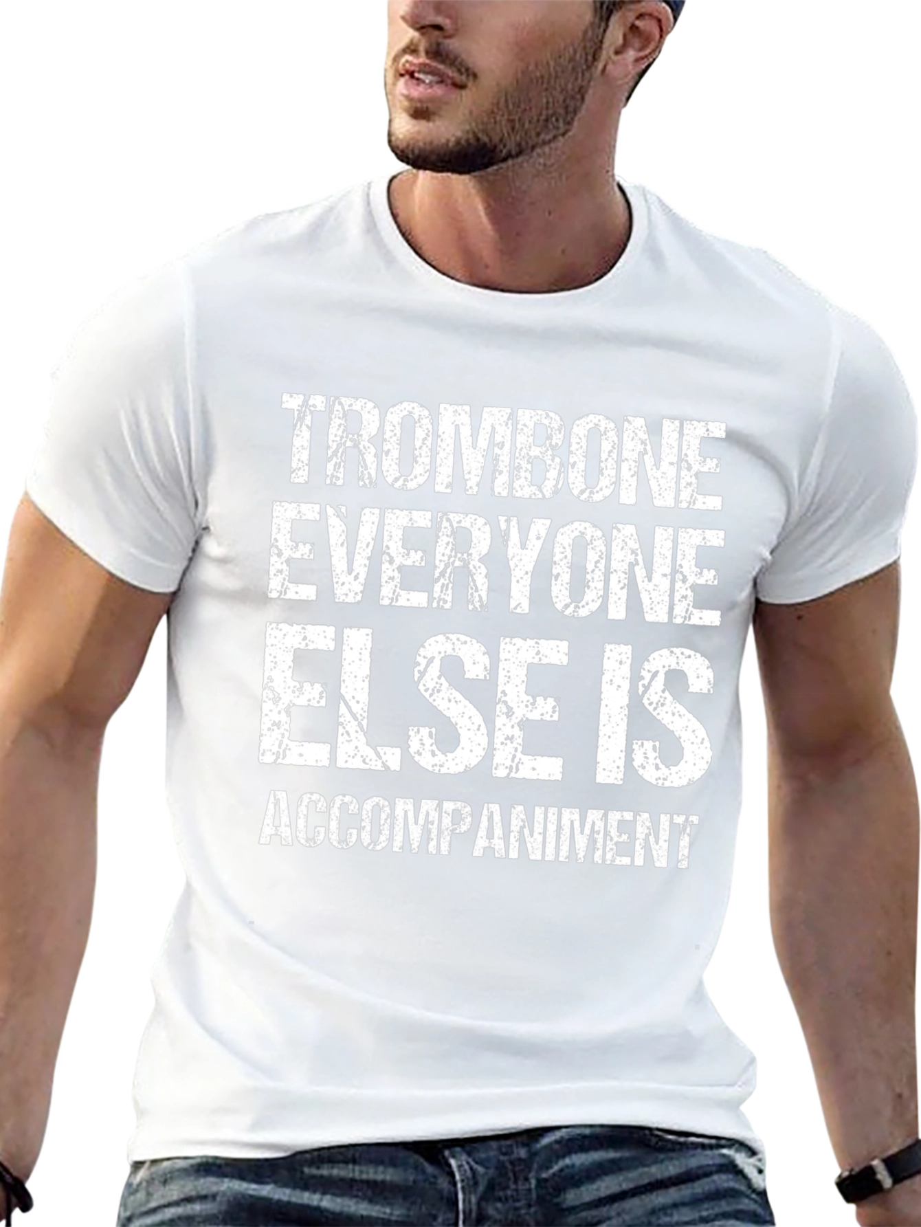 Trombone Player Tee: Everyone Else Accompaniment