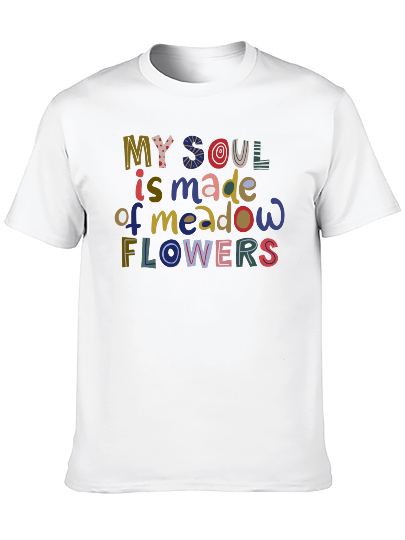 My Soul Meadow Flowers Graphic T-Shirt