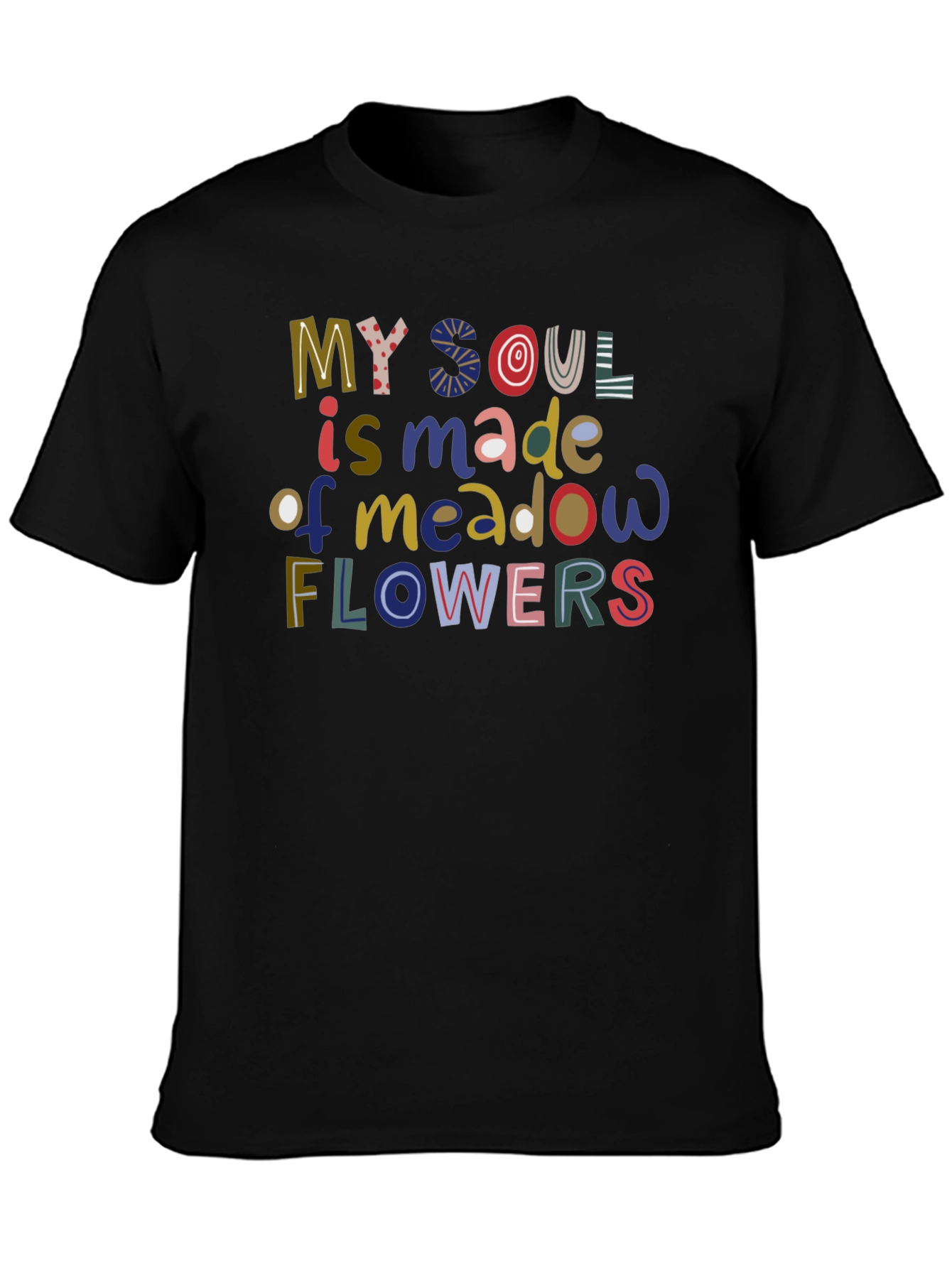 My Soul Meadow Flowers Graphic T-Shirt