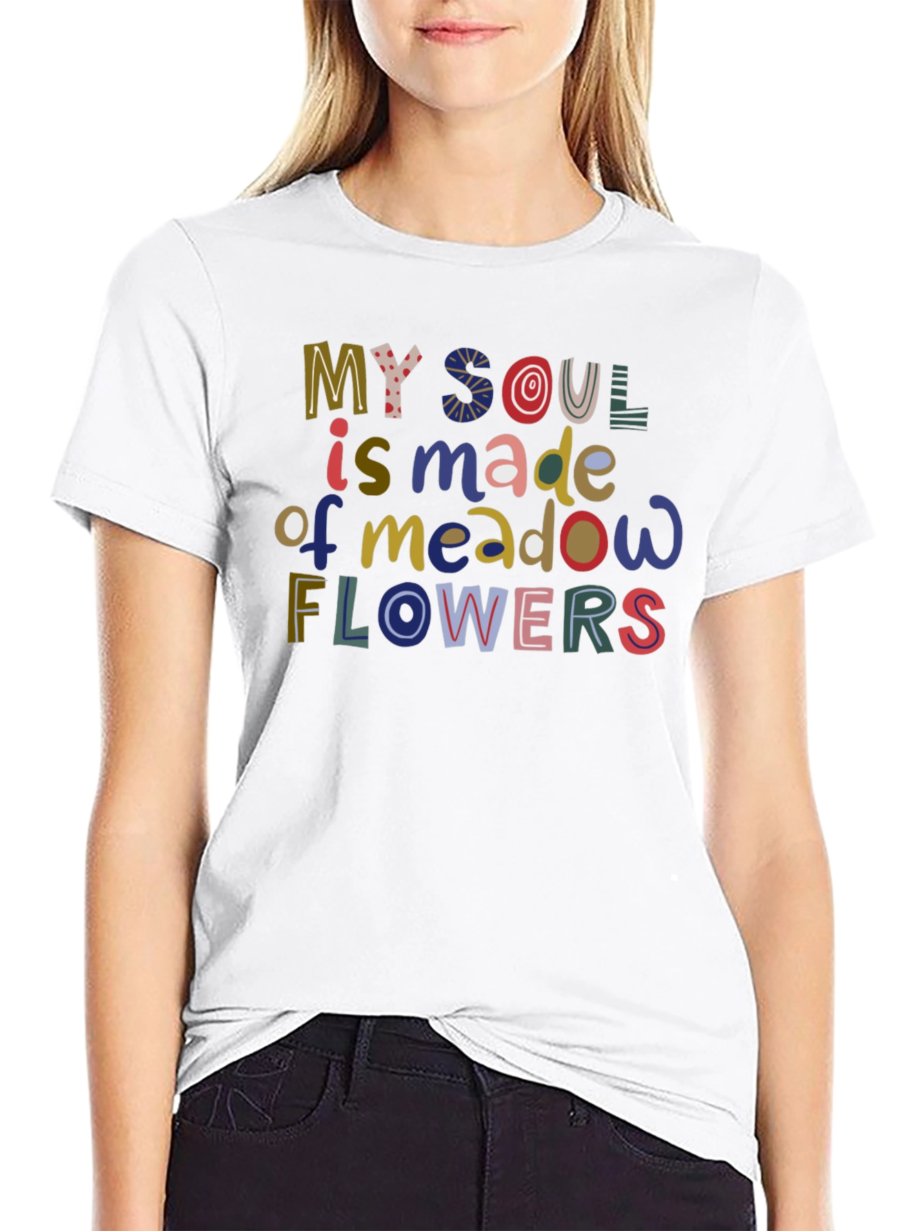 My Soul Meadow Flowers Graphic T-Shirt