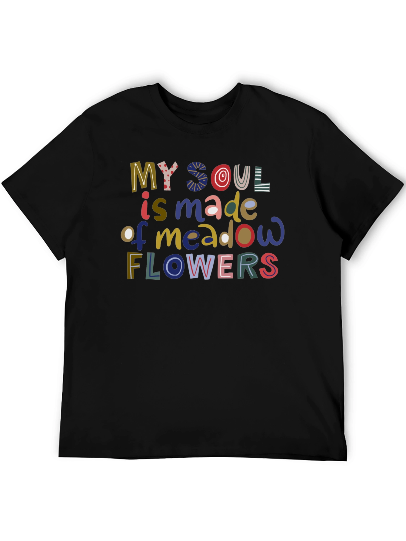 My Soul Meadow Flowers Graphic T-Shirt