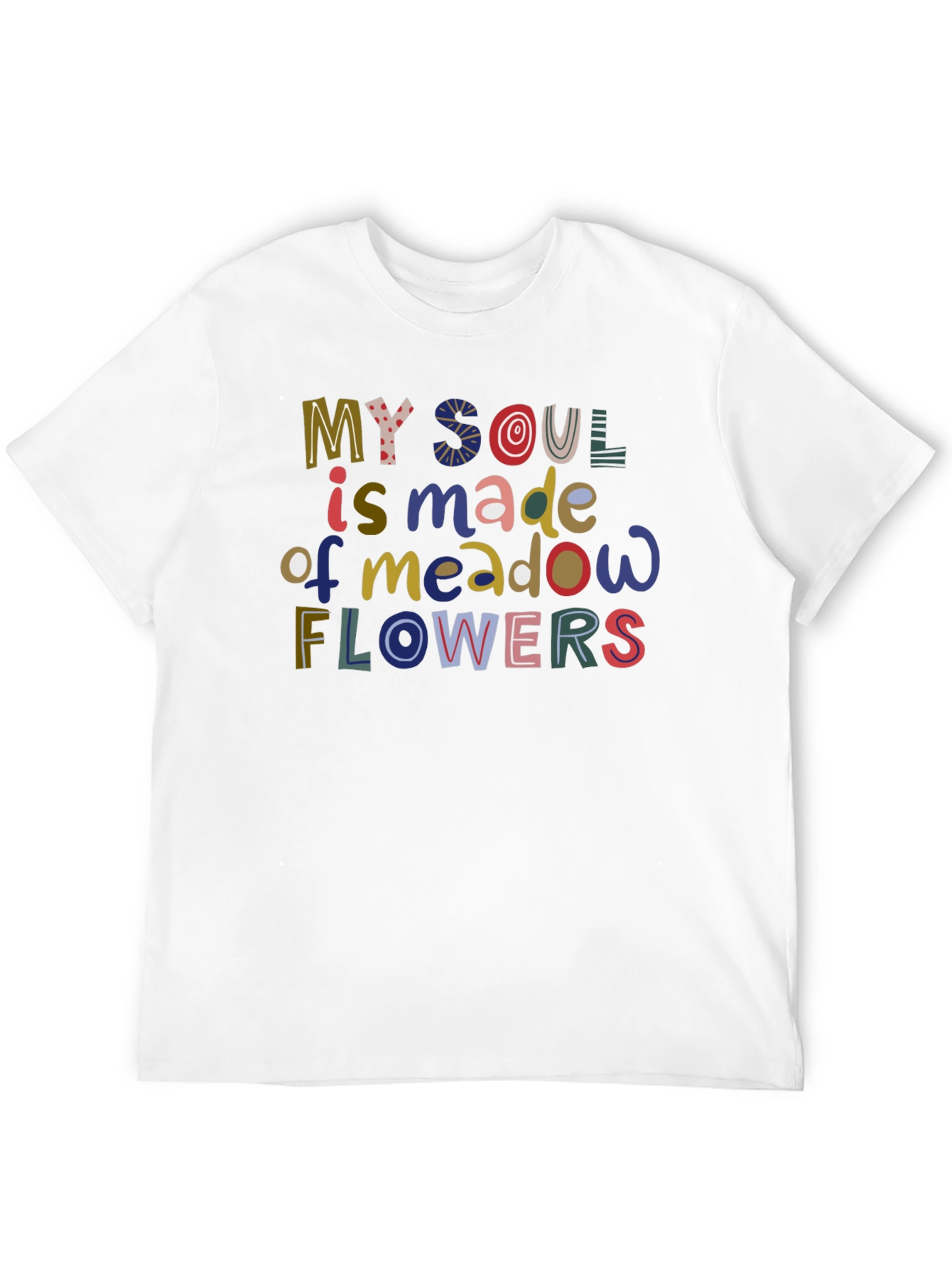 My Soul Meadow Flowers Graphic T-Shirt