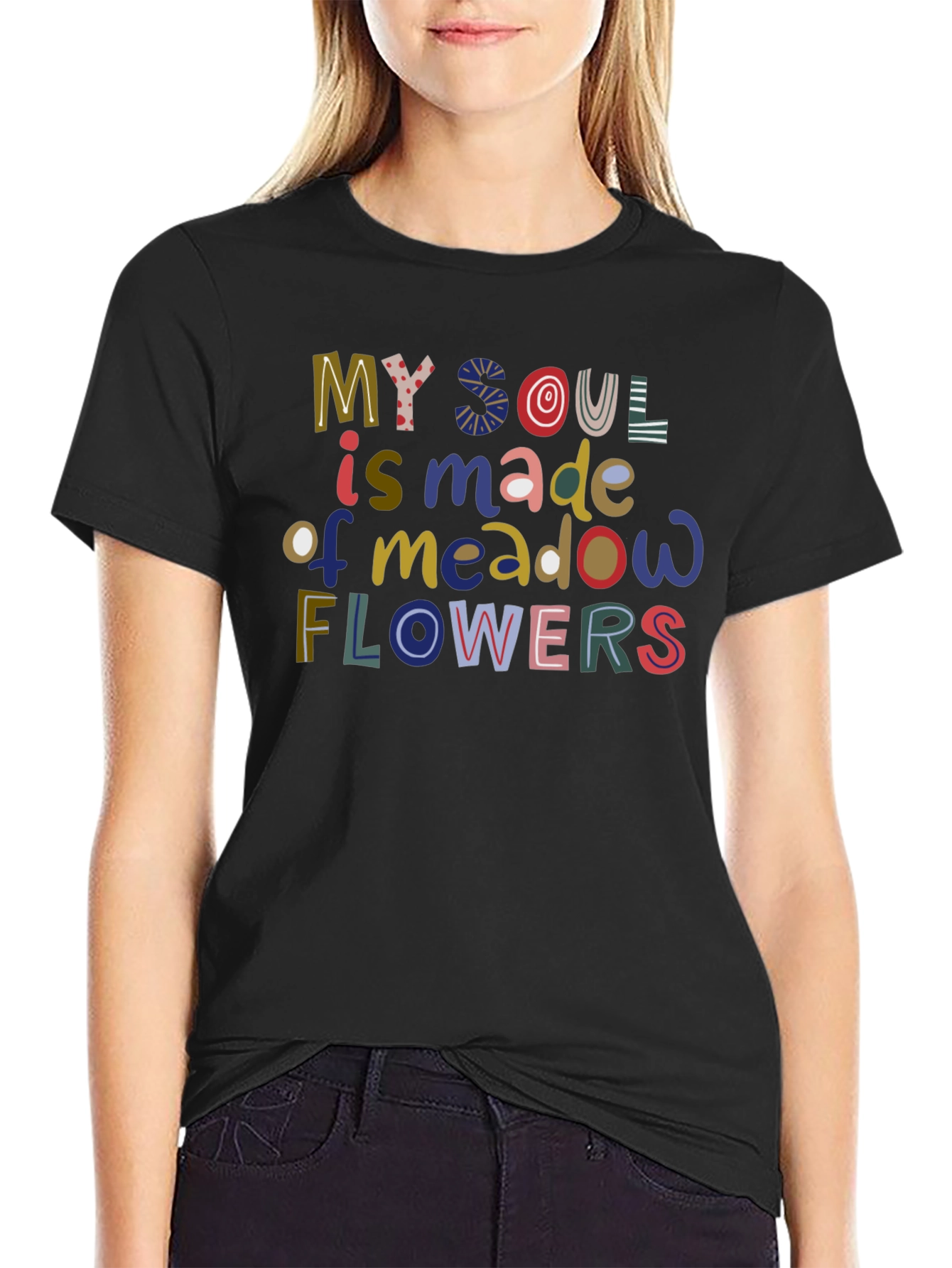 My Soul Meadow Flowers Graphic T-Shirt