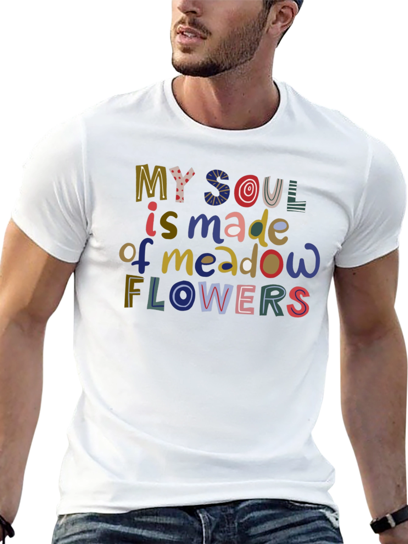 My Soul Meadow Flowers Graphic T-Shirt