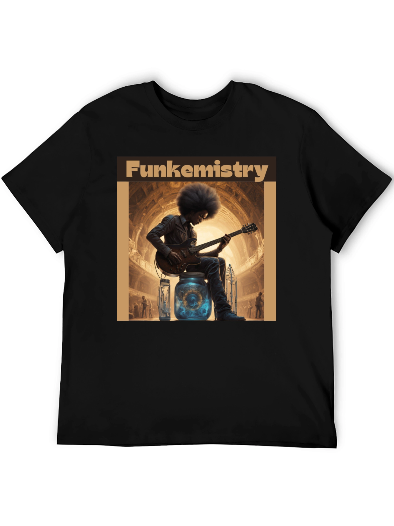 Funkemistry Graphic T-Shirt - Stylish Musician Design