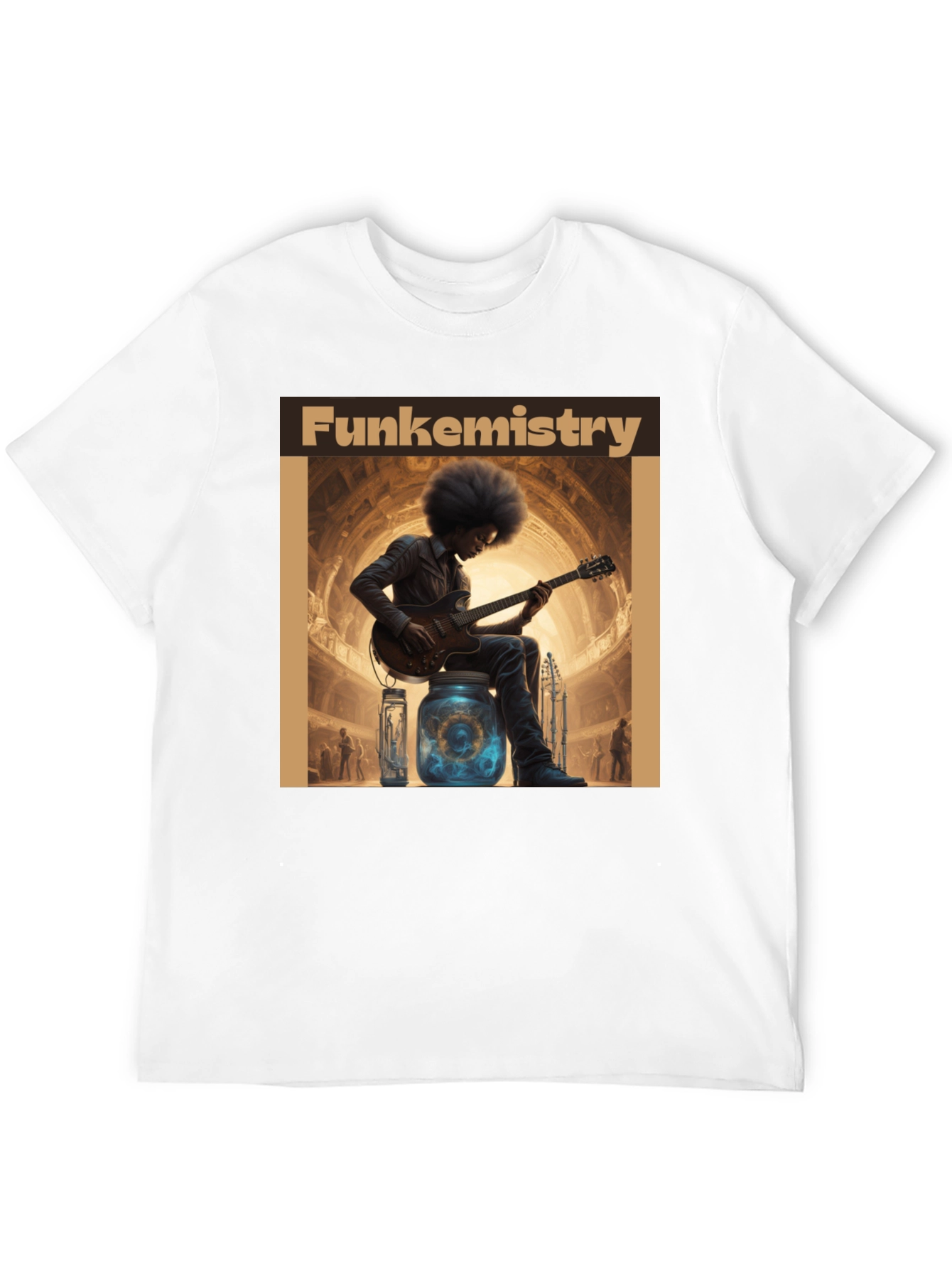 Funkemistry Graphic T-Shirt - Stylish Musician Design